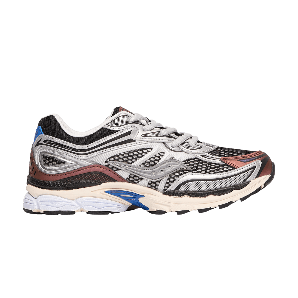 Saucony ProGrid Omni 9 Big Kid 'Black Silver Burgundy'