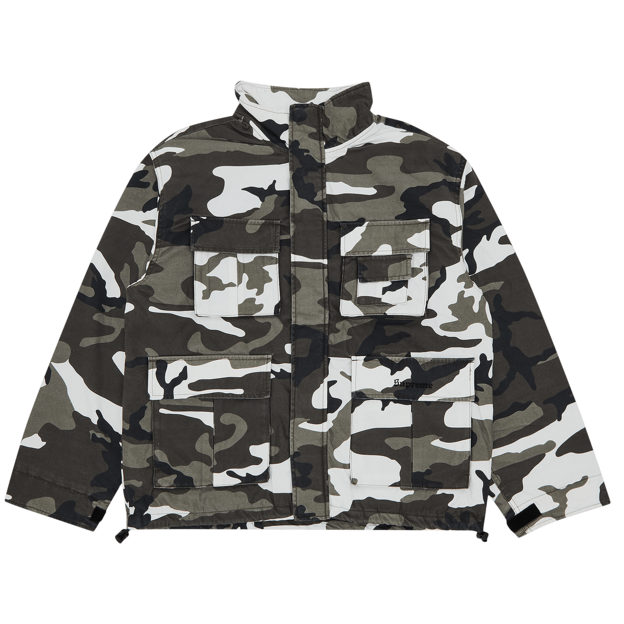 Supreme x Aphex Twin Alpha Industries Cargo Jacket 'Snow Camo'