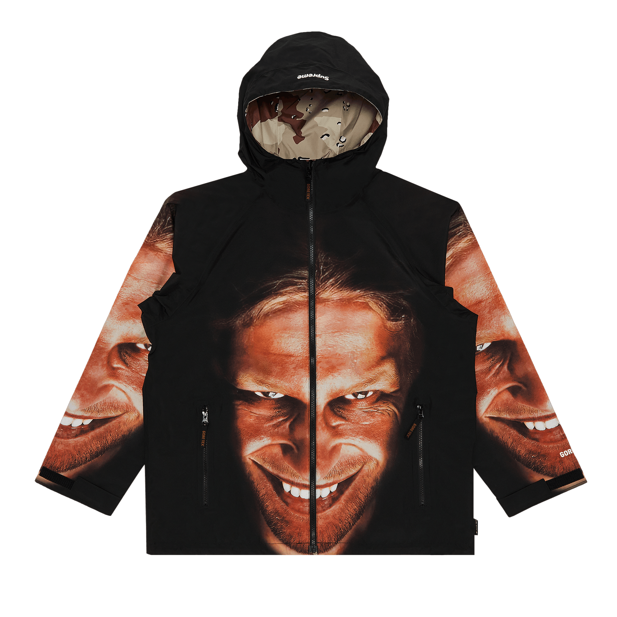 Supreme x Aphex Twin Reversible GORE-TEX Hooded Jacket 'Chocolate Chip Camo'
