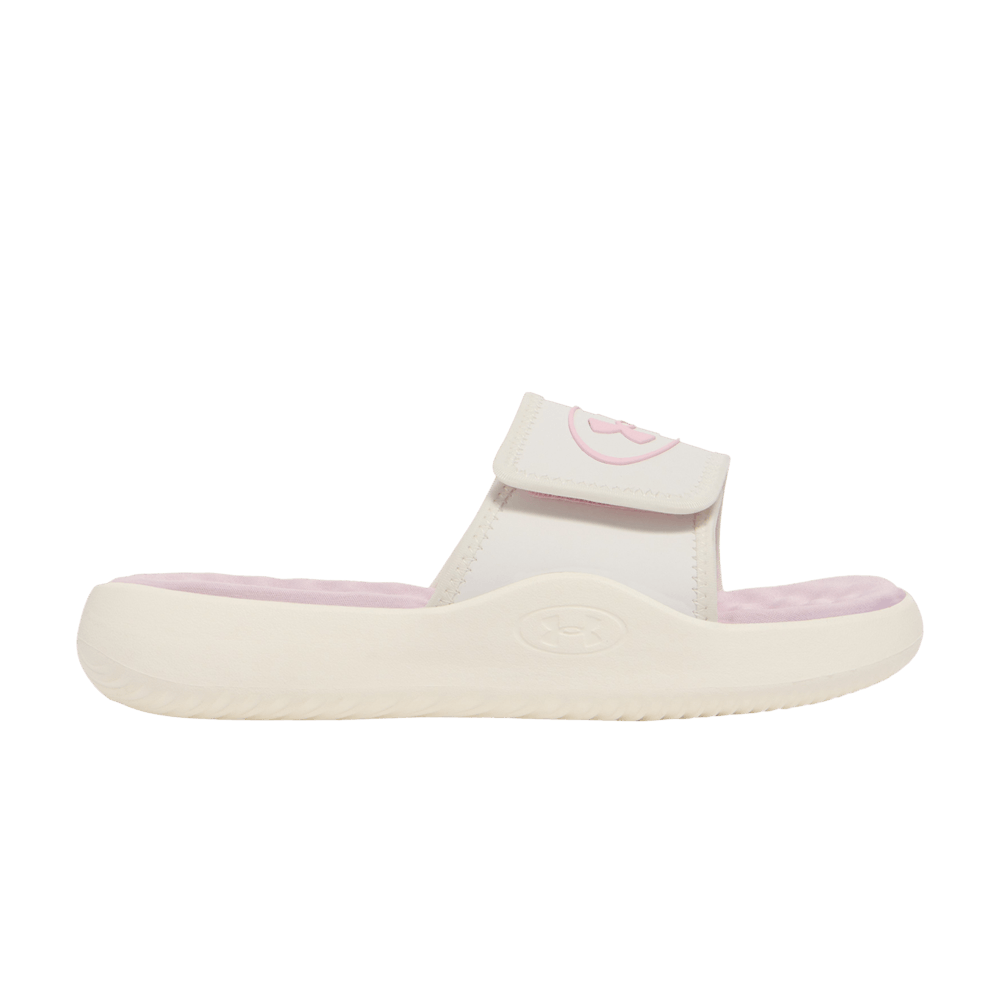 Under Armour Ignite Pro 8 Slide GS 'White Quartz Prime Pink'