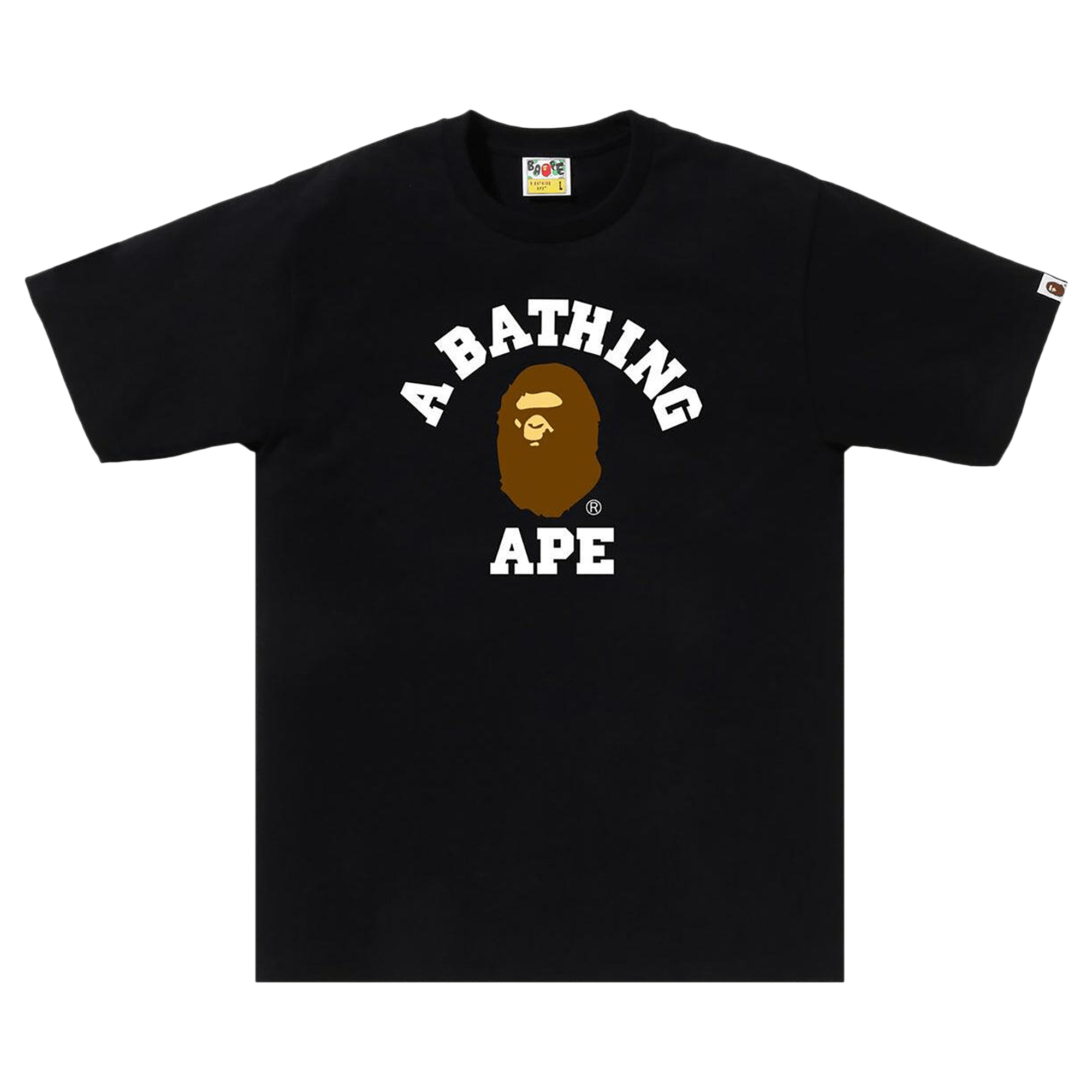 Buy BAPE Check By Bathing Ape Tee 'Black/Beige' - 1G30 110