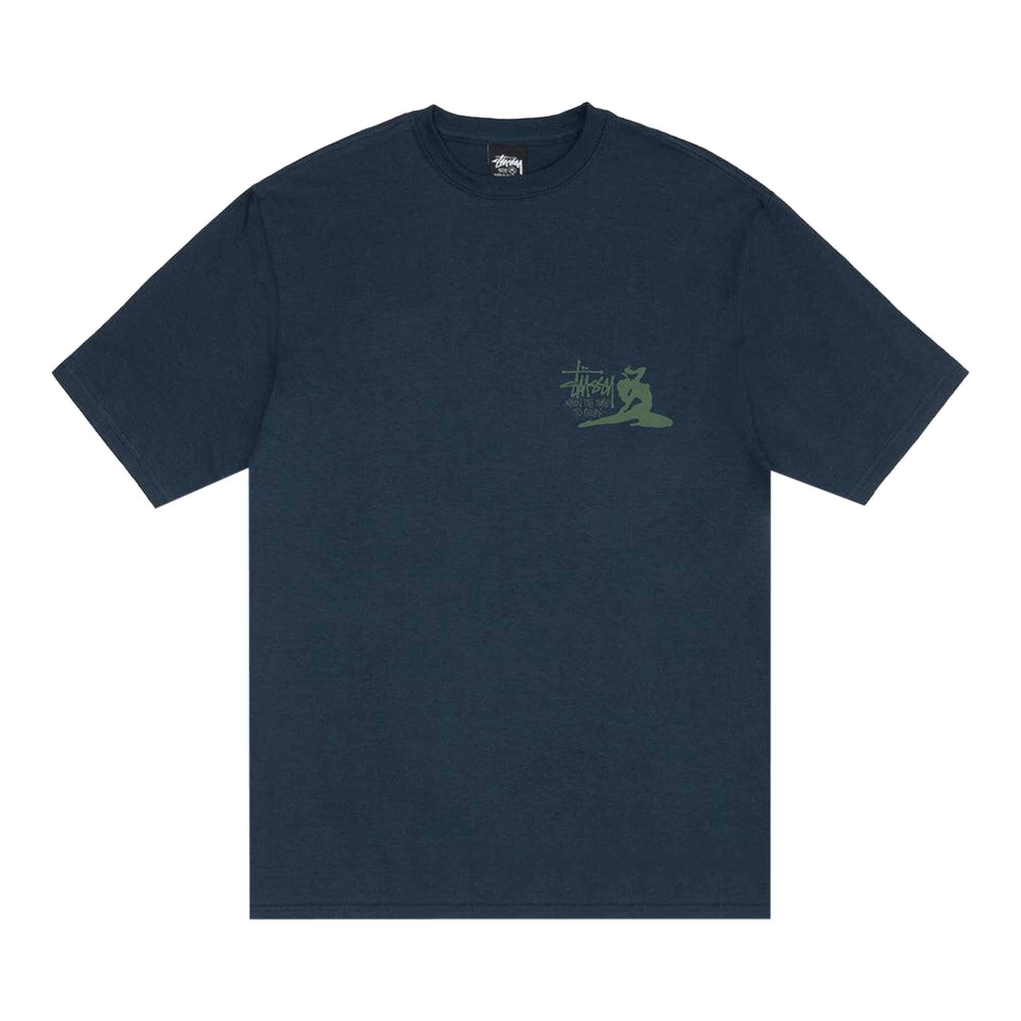 Stussy Relax Tee 'Navy'