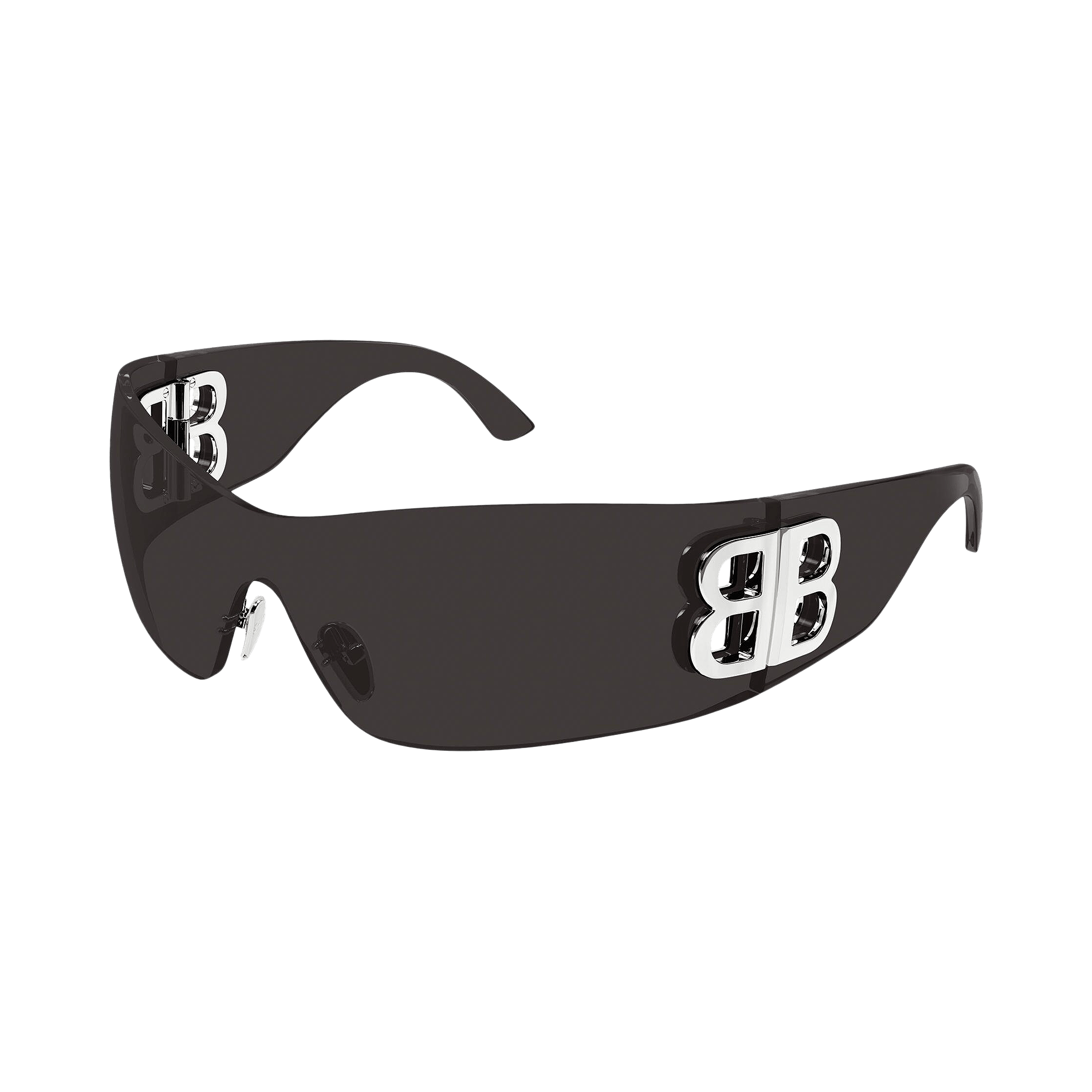 Balenciaga Bossy Mask Sunglasses 'Grey'