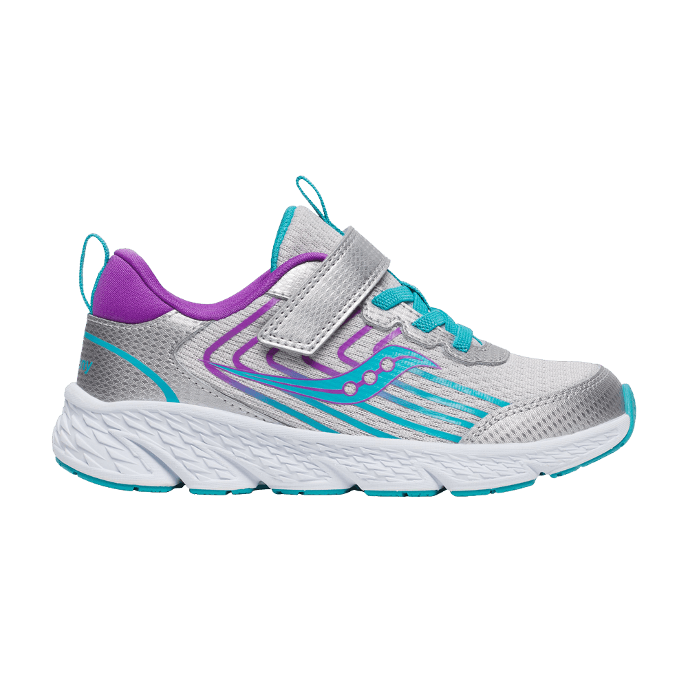Saucony Wind 3.0 A/C Big Kid 'Silver Turquoise'