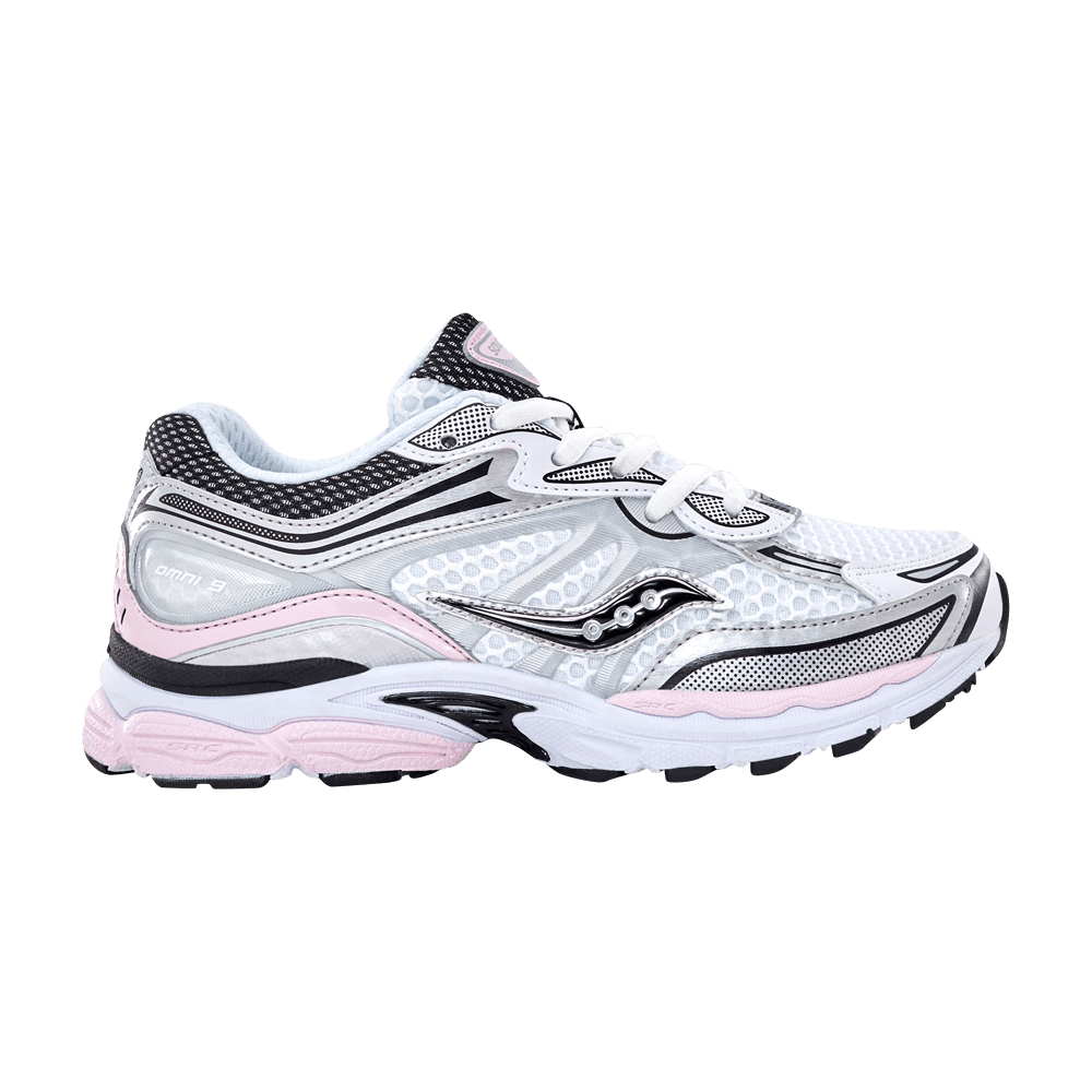 Saucony ProGrid Omni 9 Big Kid 'Silver Pink'
