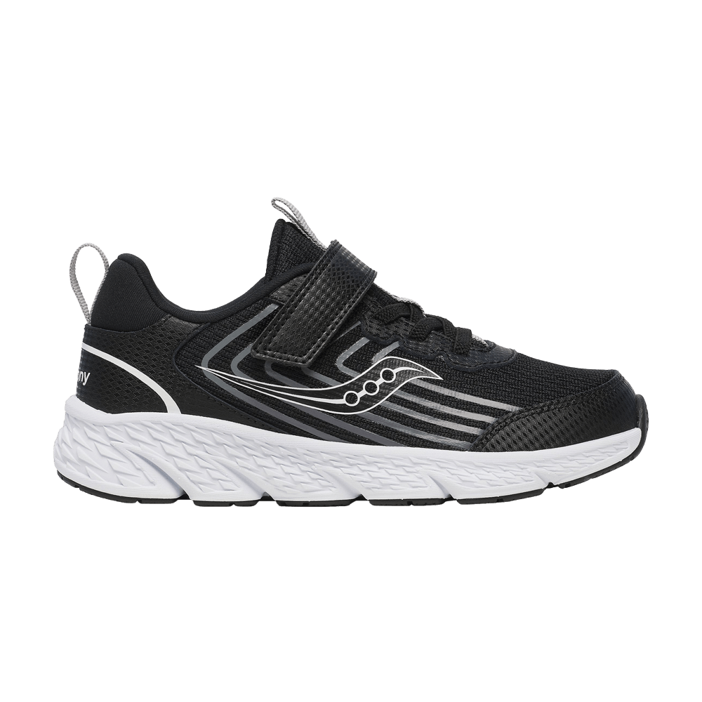 Saucony Wind 3.0 A/C Big Kid 'Black White'