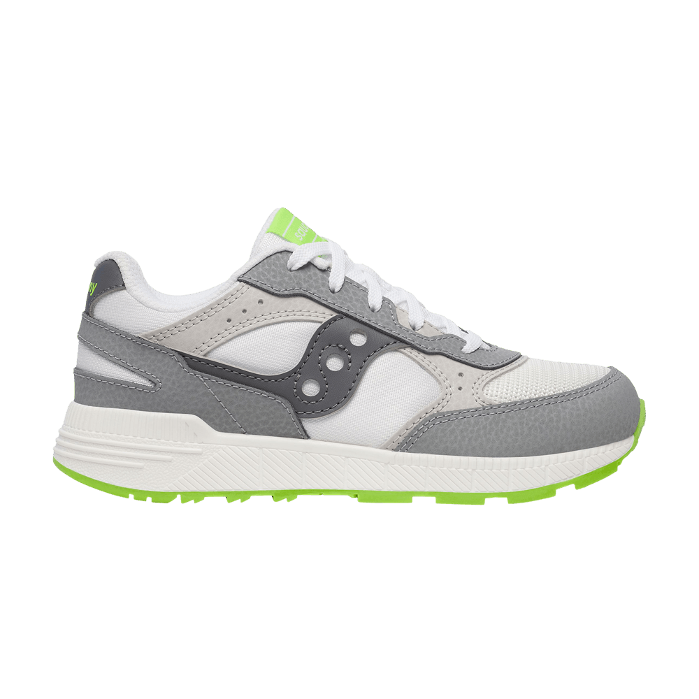 Saucony Eclipse KDZ Big Kid 'White Grey Lime'