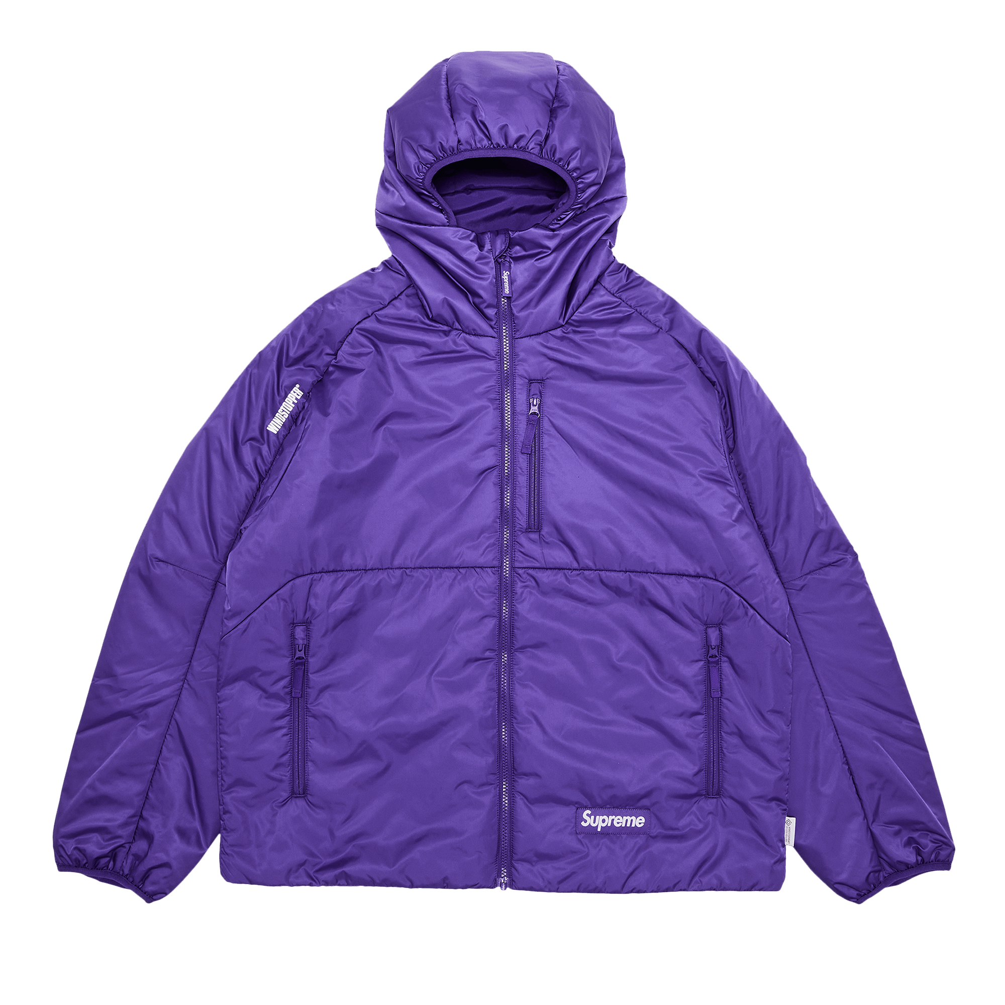 Supreme WINDSTOPPER Insulated Hooded Jacket 'Purple'