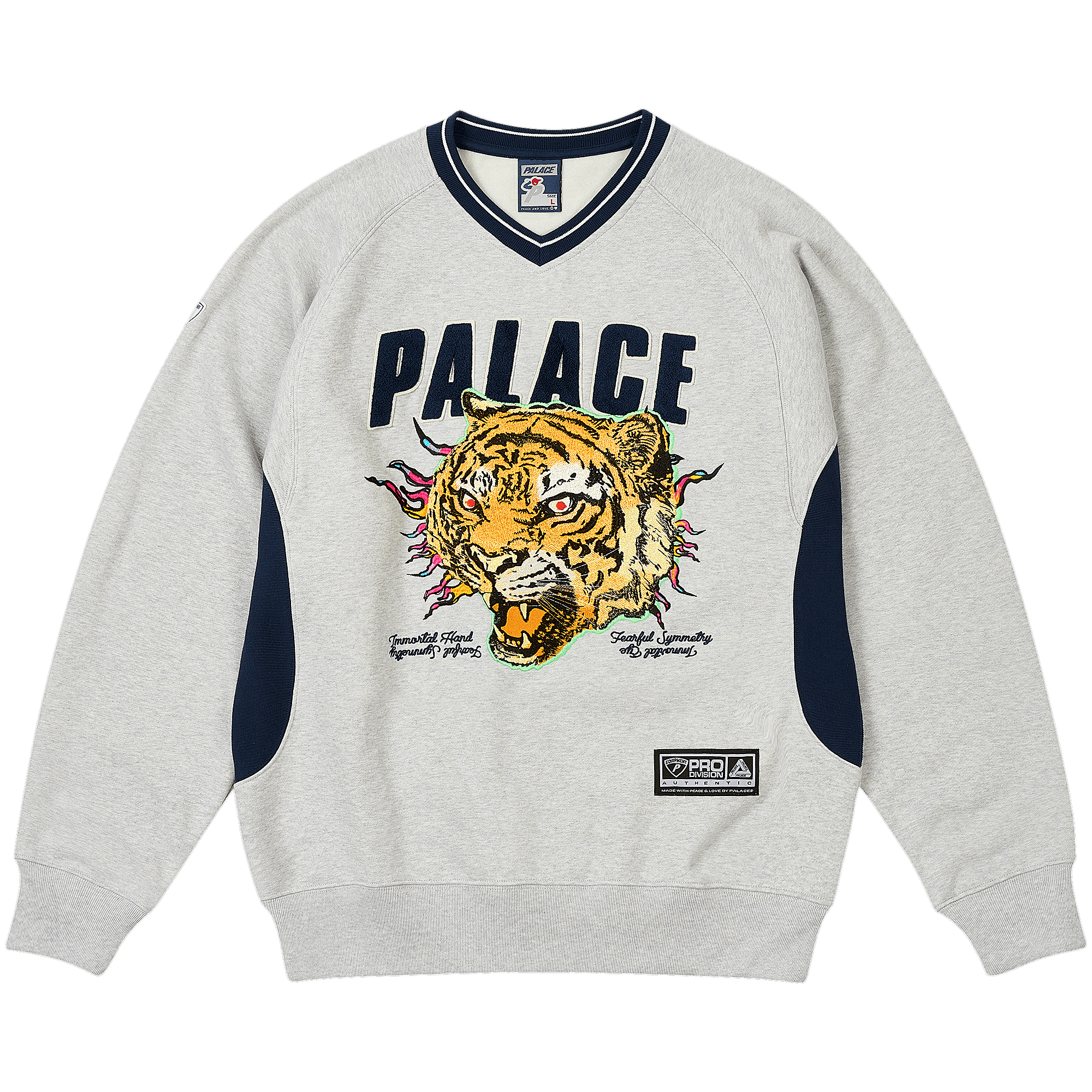 Palace Tora Tora Crew 'Grey Marl'