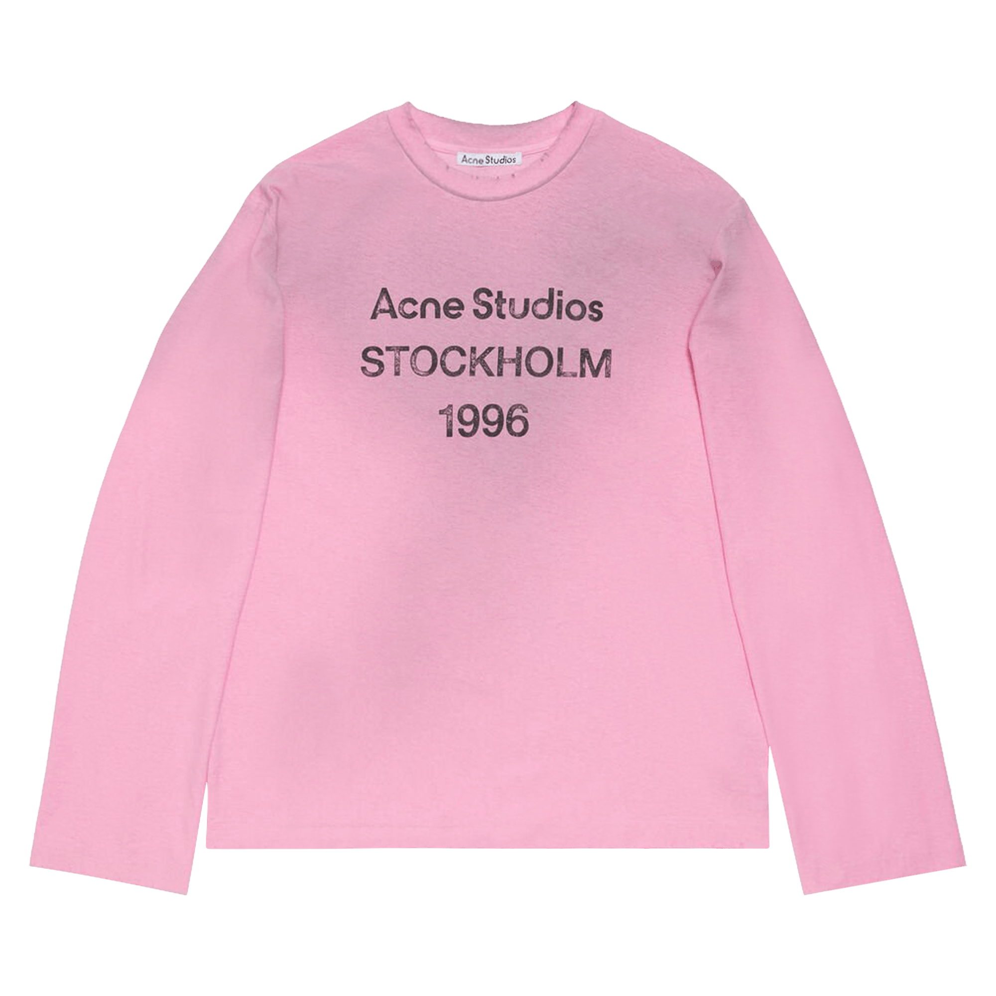 Acne Studios 長袖カットソー 1996 ホワイト Acne Studios - Logo t