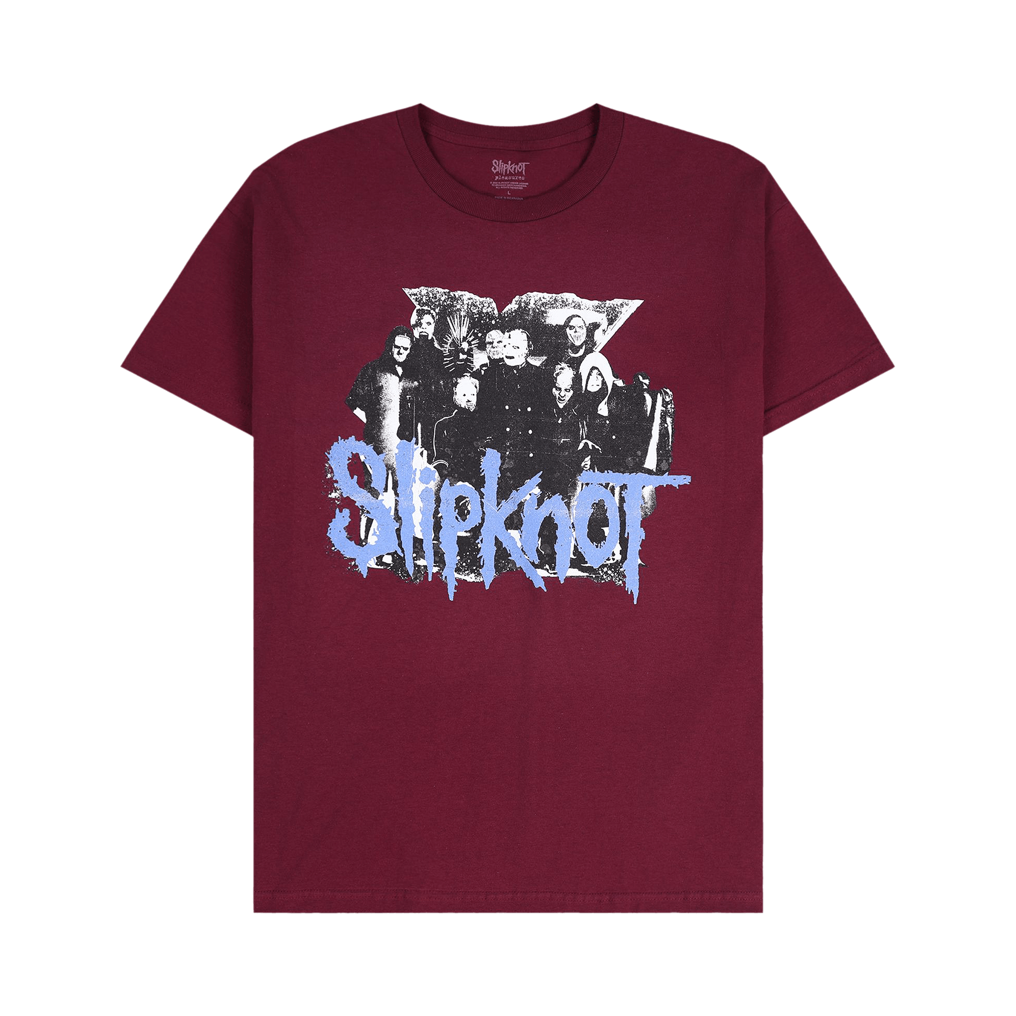 Pleasures x Slipknot Compass T-Shirt 'Burgundy'