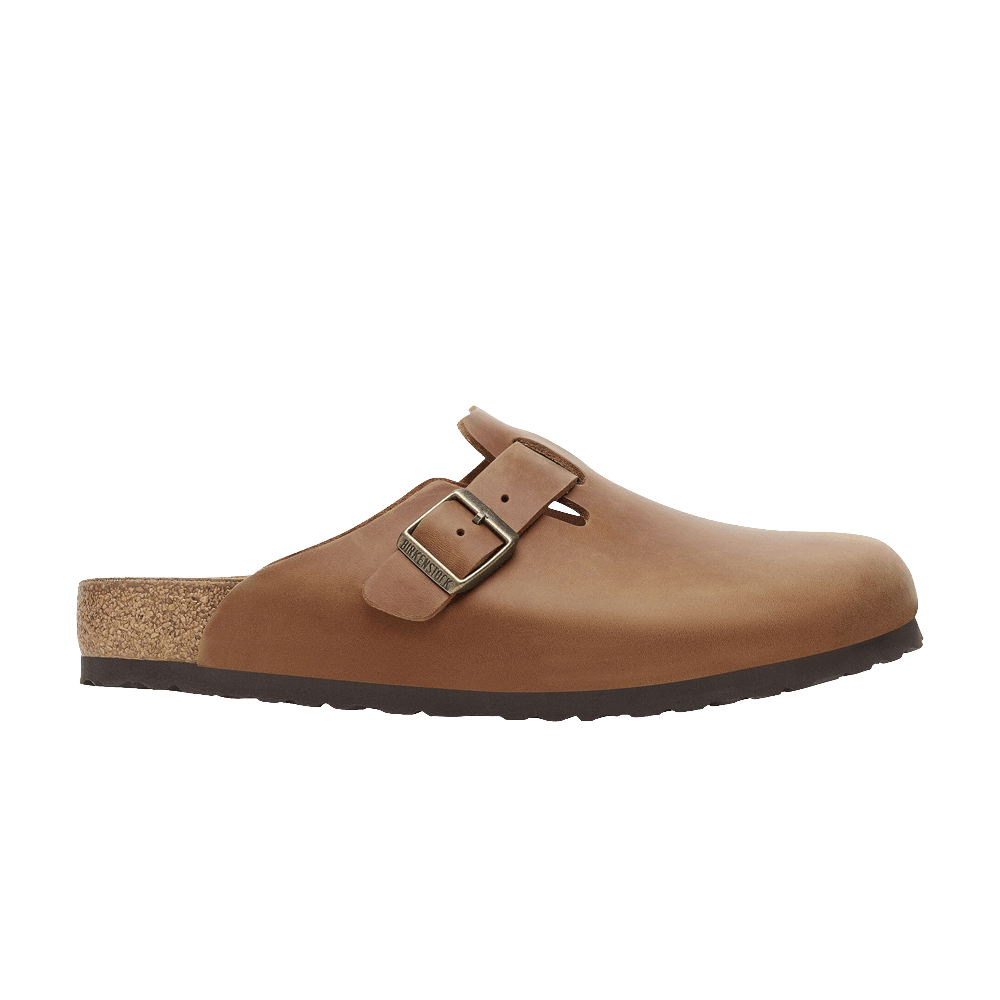 Birkenstock Boston Oiled Leather 'Cognac'