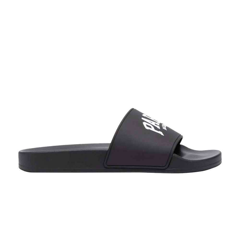 Balenciaga Wmns Pool Slides 'Cities Paris - Black'