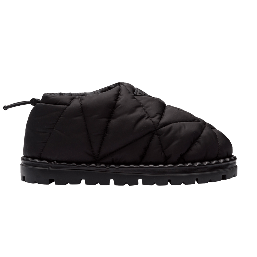 Prada Wmns Blow Padded Slip-On 'Black'