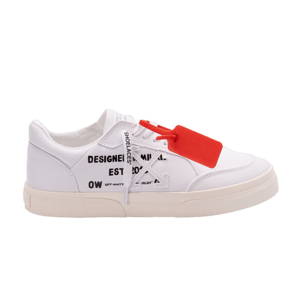 Off-White New Low Vulcanized Animation 'White Blue'