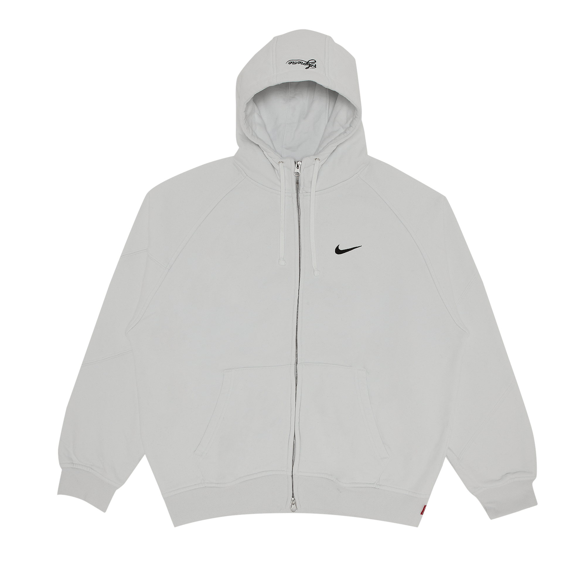 Supreme x Nike Zip Up Hooded Sweatshirt 'White'