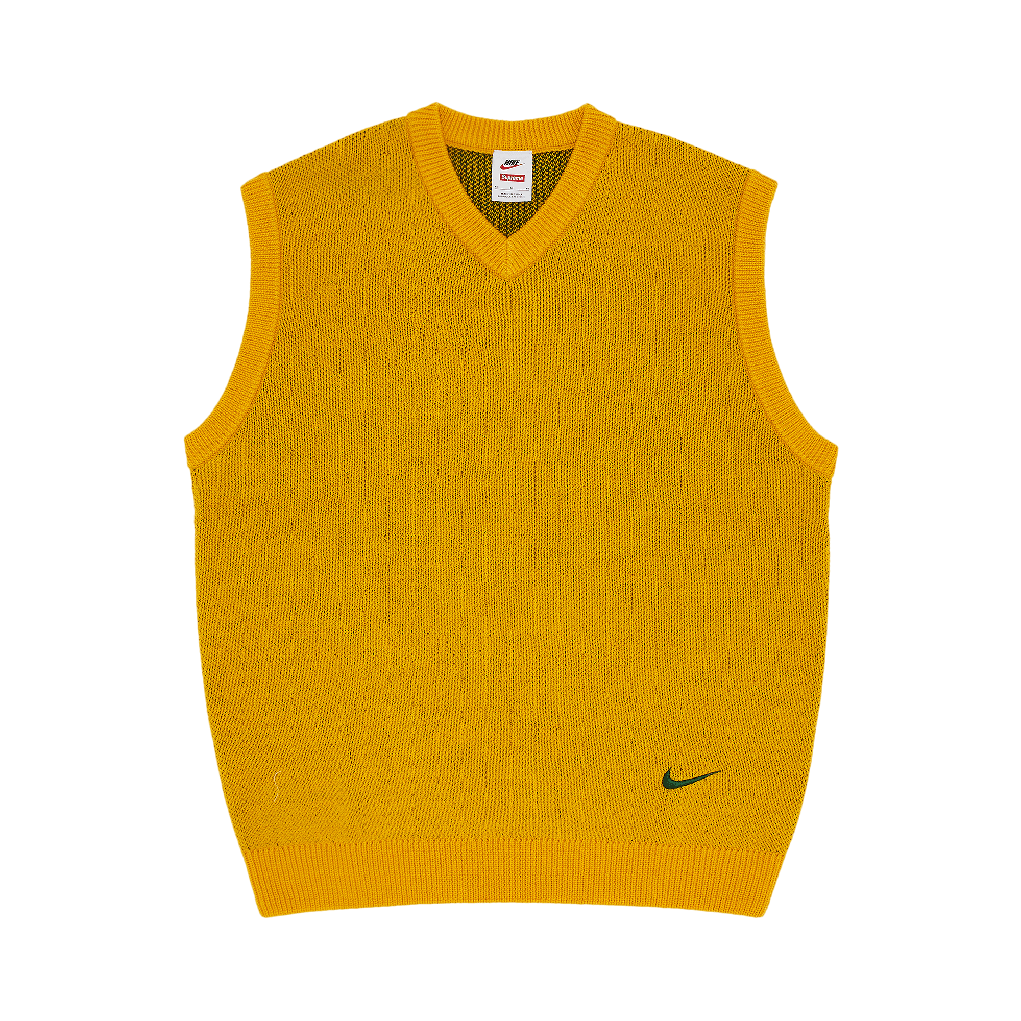 Supreme x Nike Sweater Vest 'Yellow'