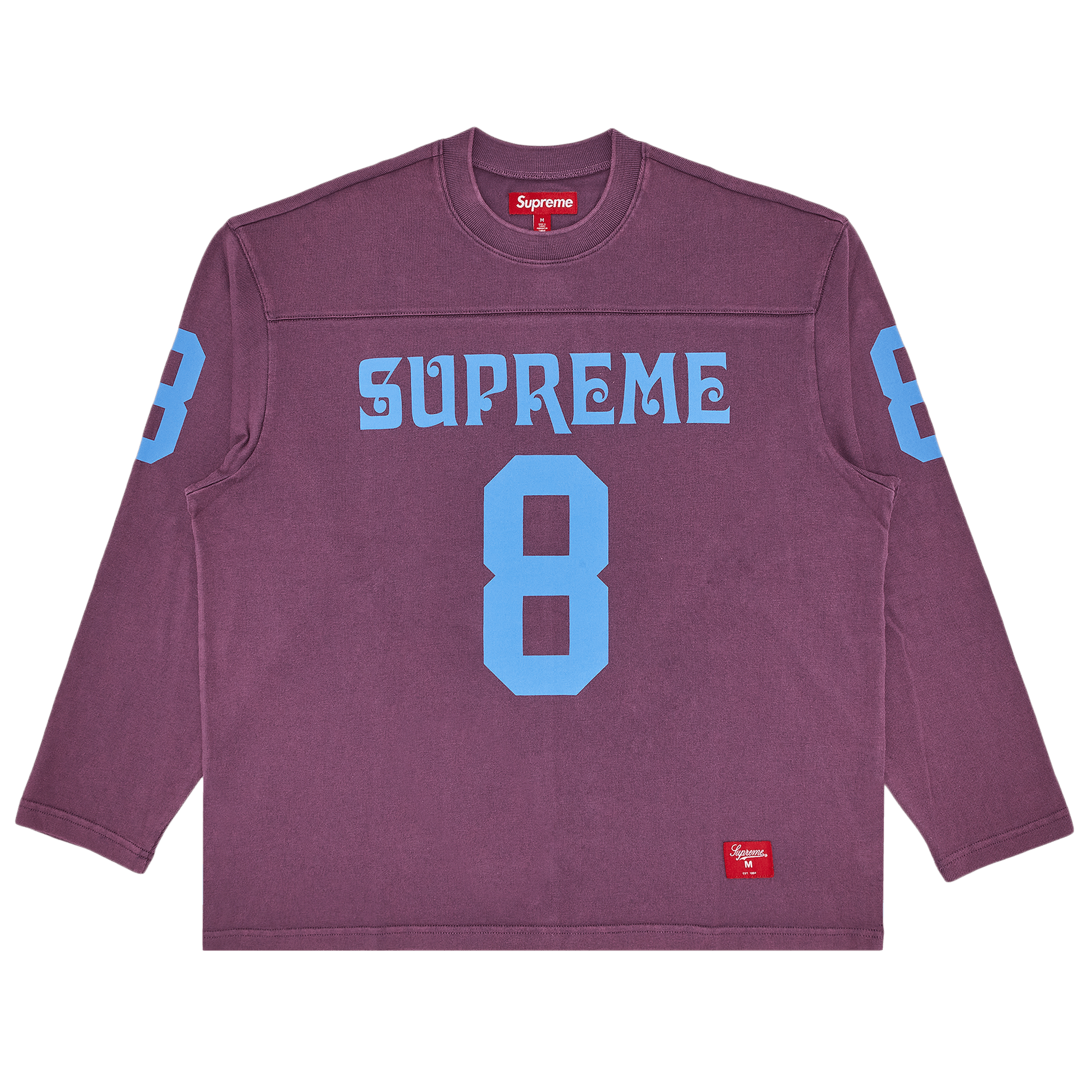 Supreme Affiliated Long-Sleeve Football Top 'Dusty Purple'