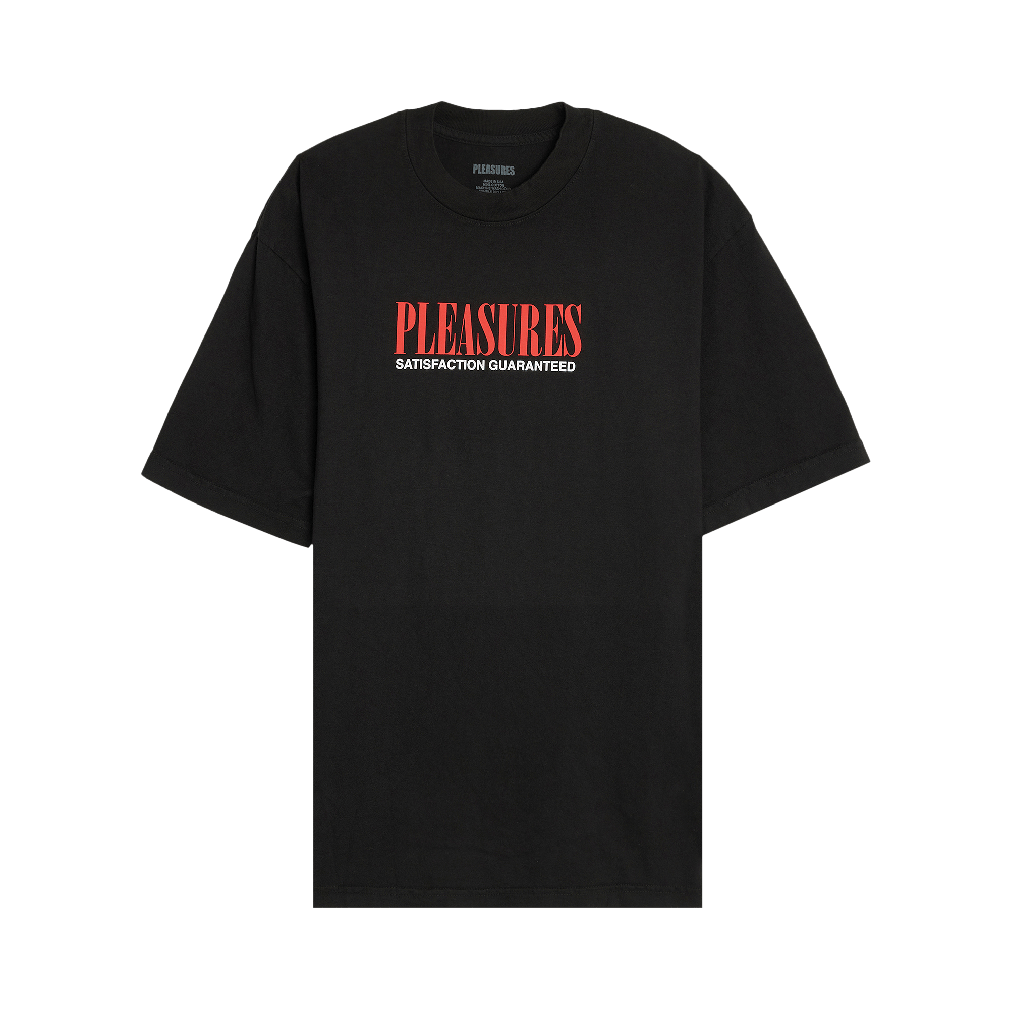 Pleasures Satisfaction T-Shirt 'Black'