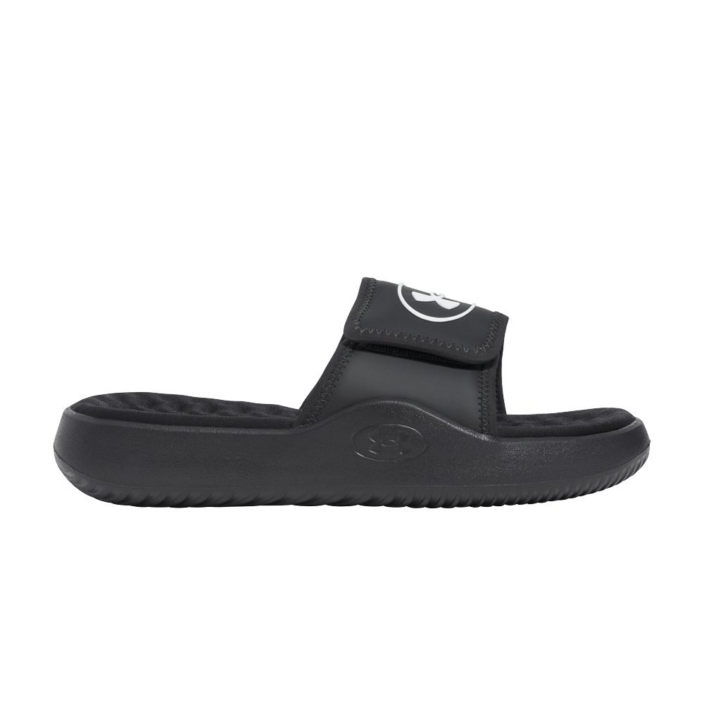 Under Armour Ignite Pro 8 Slide GS 'Black White'