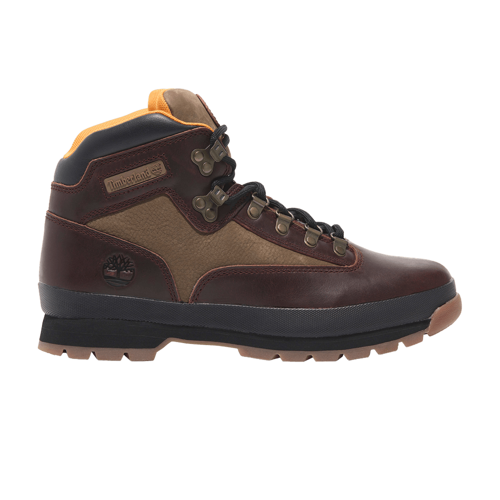 Timberland Euro Hiker Lace-Up Mid Boot 'Root Beer'
