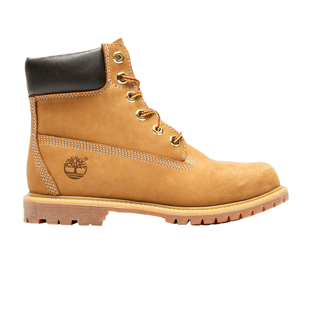 Timberland Wmns 6 Inch Lace Up Premium Waterproof Boot 'Wheat'