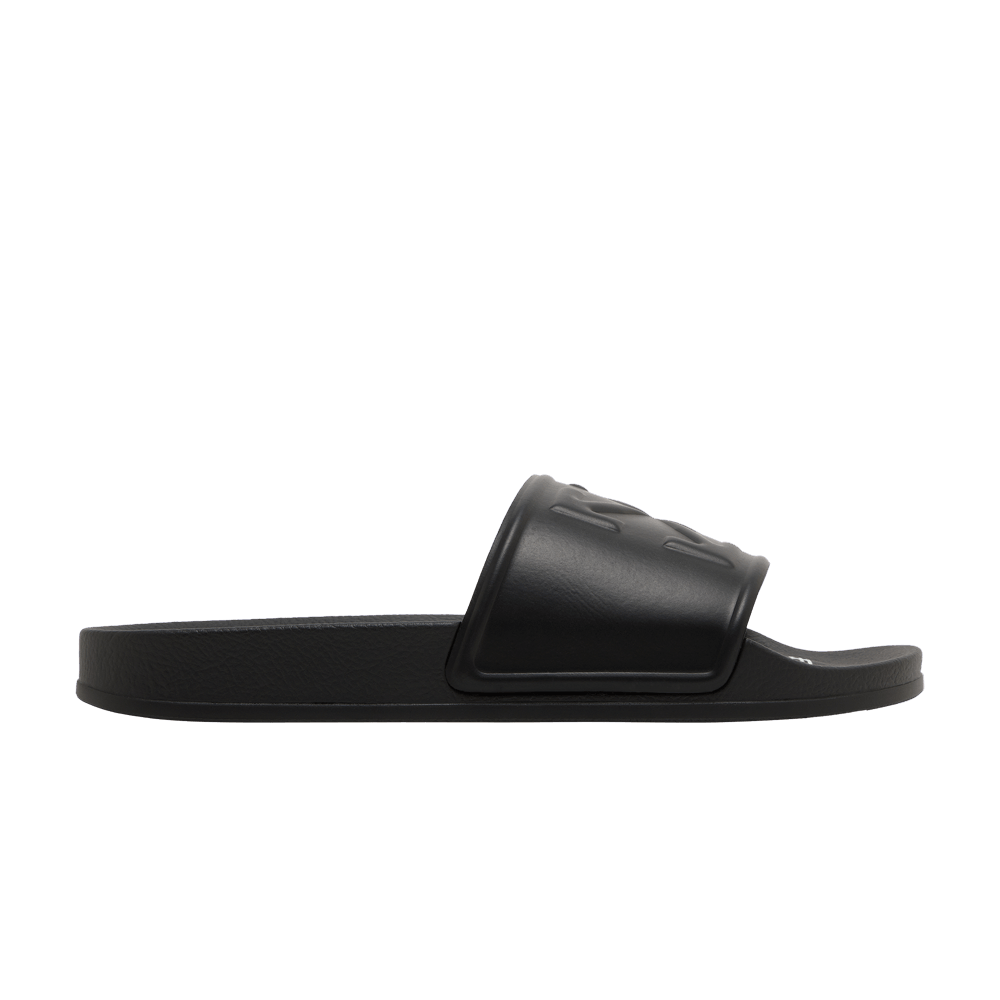 【関税込み】Bulky Slides - Off White - Black/Yellow - Leathe Off-white Industrial Belt Rubber Sliders In Black Yellow