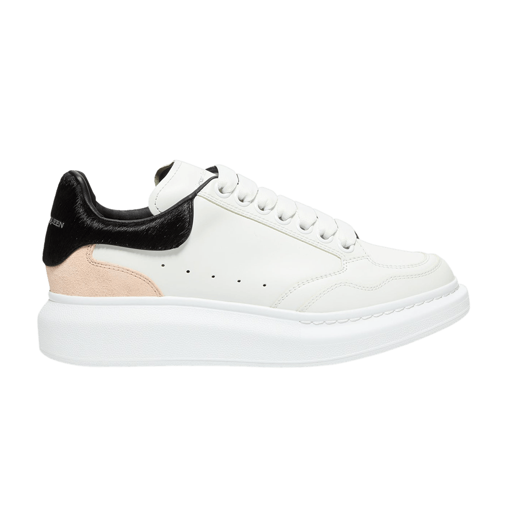 Alexander McQueen Wmns Oversized Sneaker 'White Black Blush'