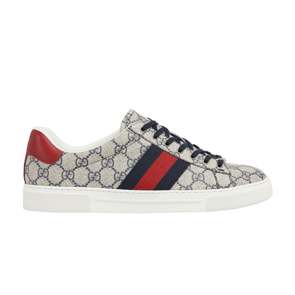 Gucci Ace 'GG Supreme Canvas - Beige Blue'