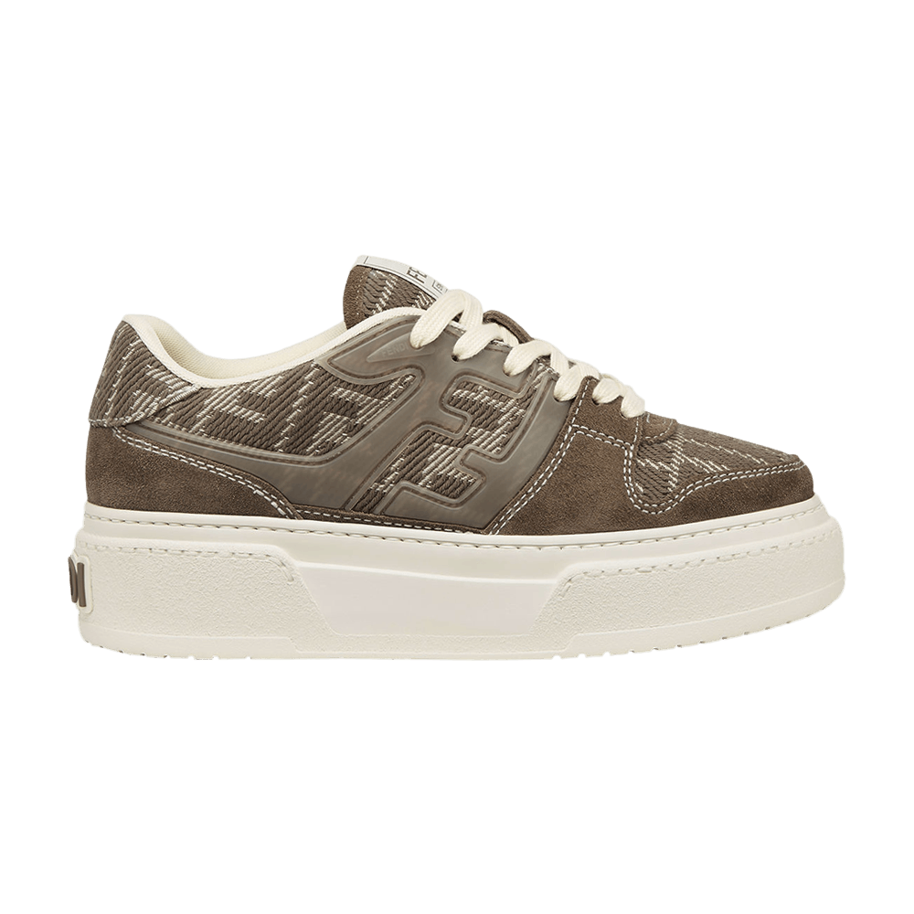 Fendi Wmns Match Platform 'FF Motif - Taupe'
