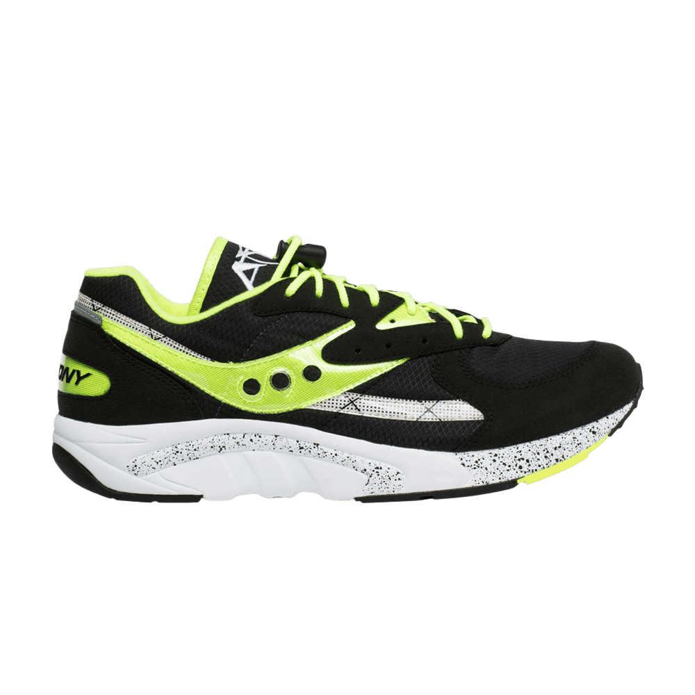 Saucony Aya 'Black Lime Green'