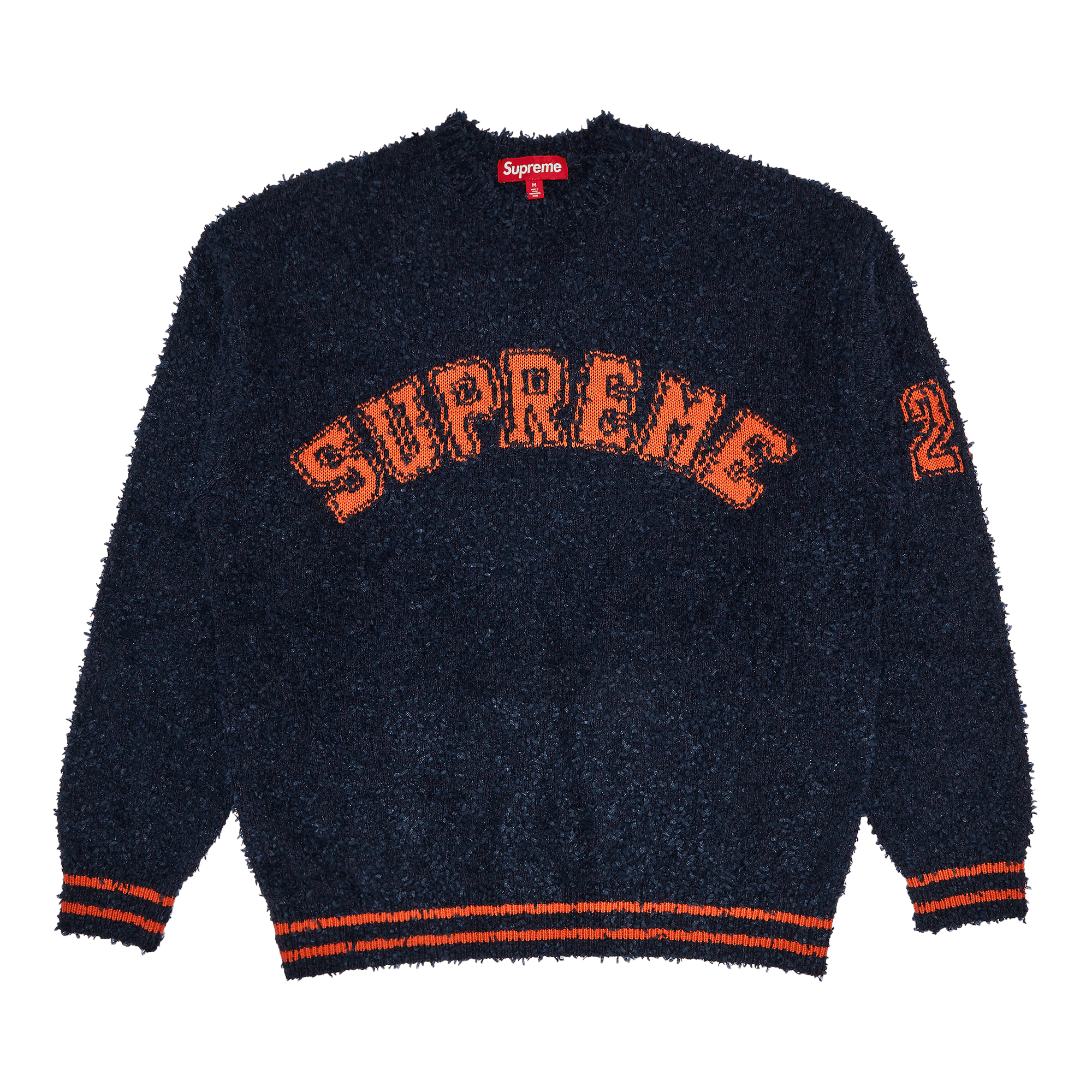 Supreme Textured Arc Sweater 'Navy'