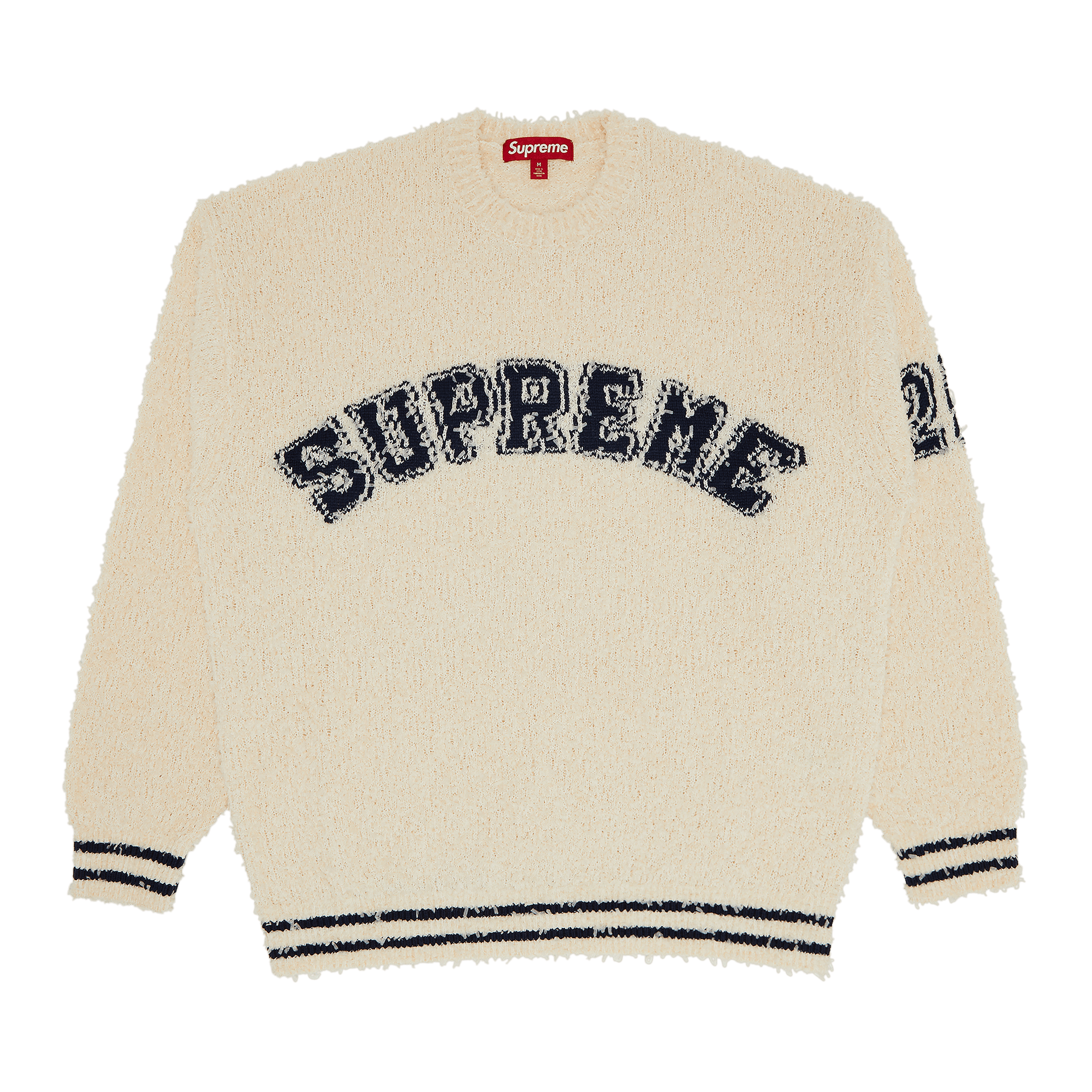 Supreme Textured Arc Sweater 'Cream'