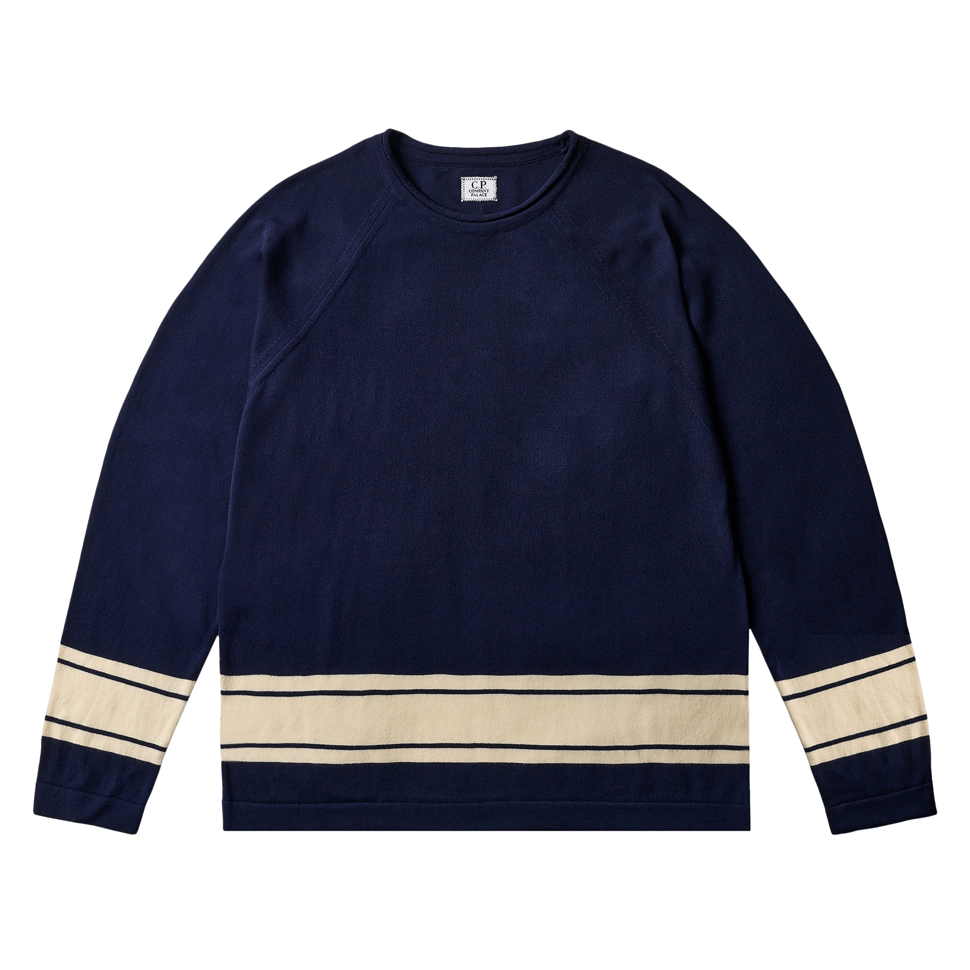 Palace x C.P. Company Cotton Sea Island Mock Neck Knit 'Navy'