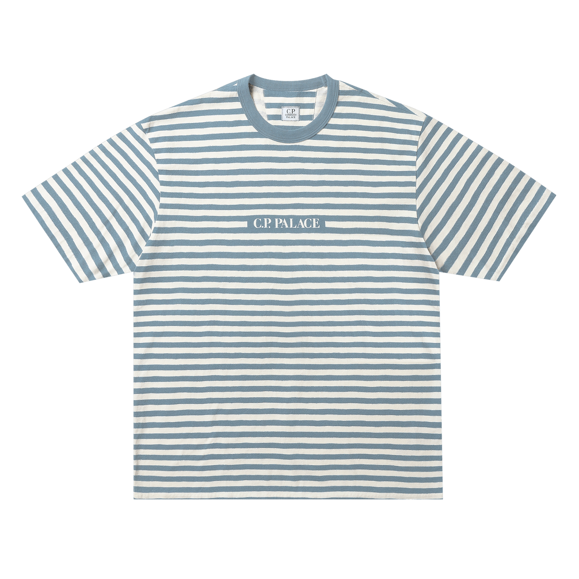 Palace x C.P. Company Jersey Printed T-Shirt 'Blue'