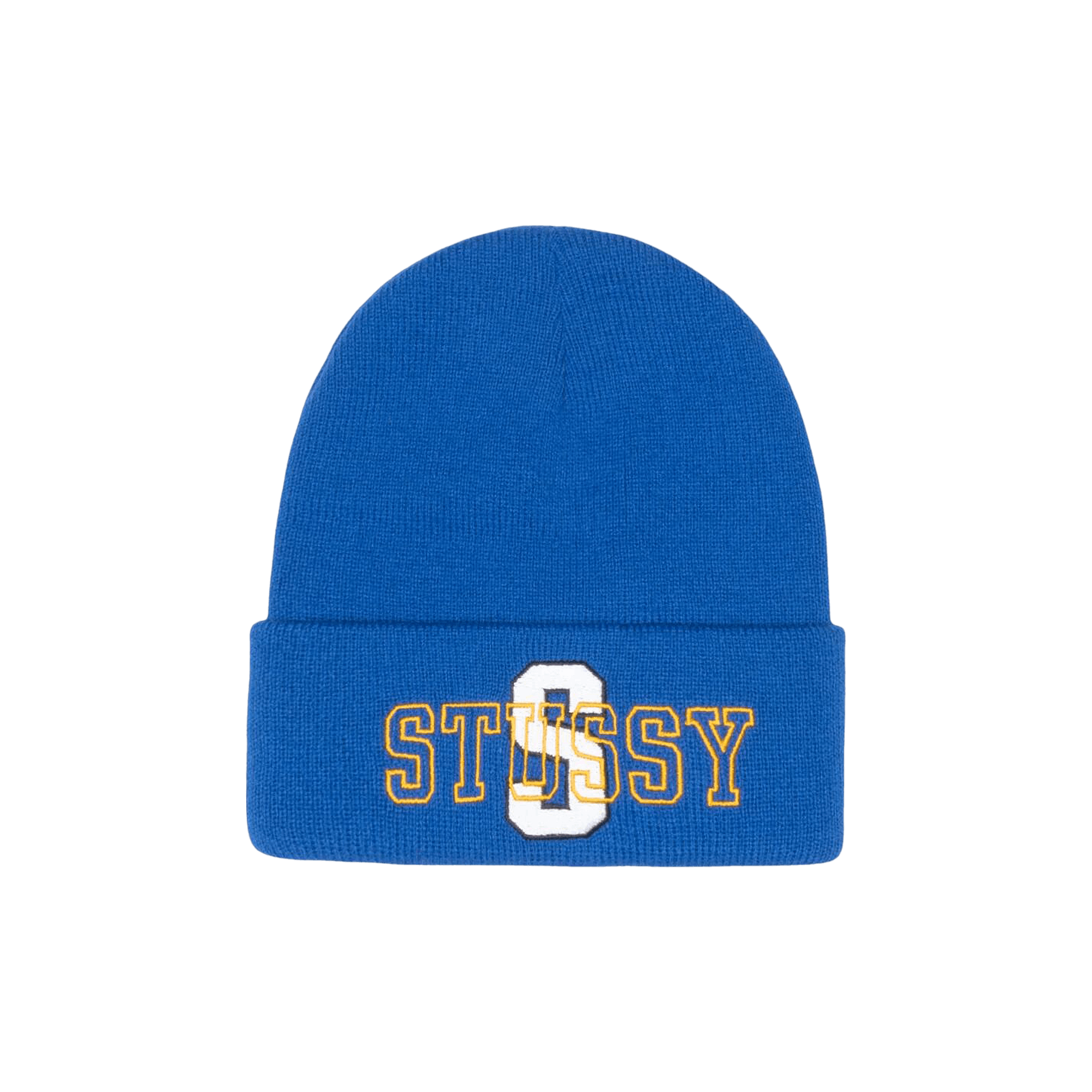 Stussy Cuff Beanie Varsity S 'Blue'