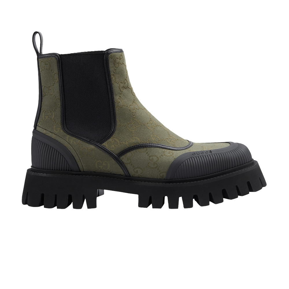 Gucci GG Ankle Boot 'Green'