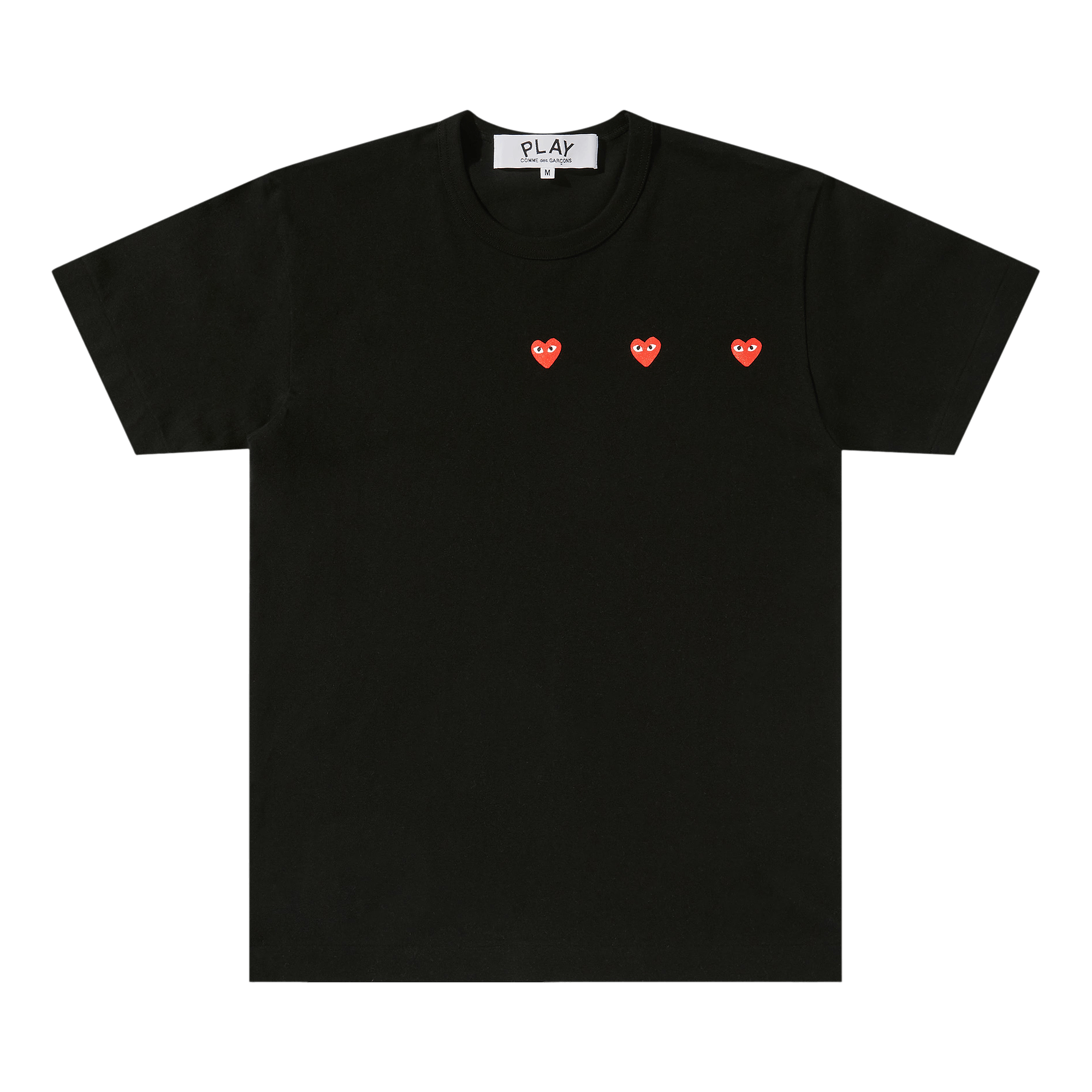 Comme des Garçons PLAY Logo Print Tee 'Black'