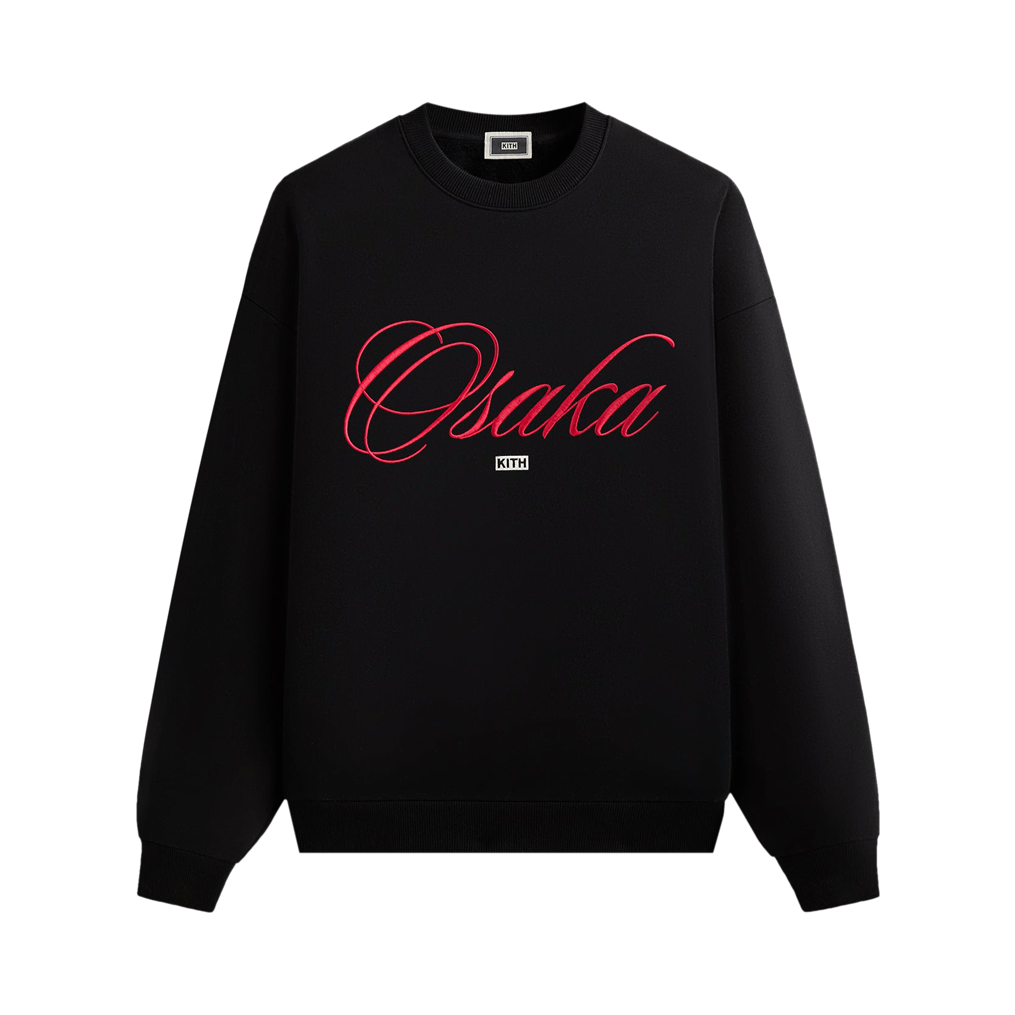 Kith Osaka Script Vintage Nelson Crewneck 'Black'