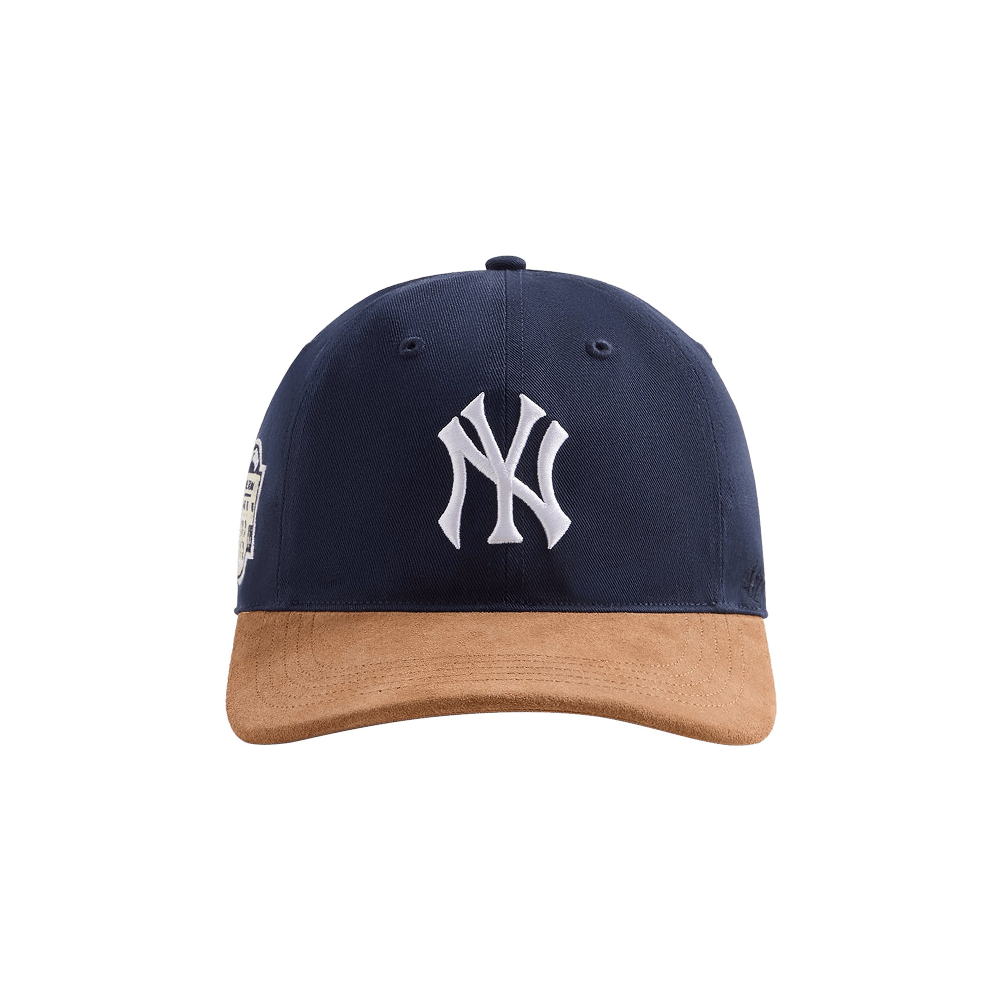 Kith & '47 For The New York Yankees Twill Classic Cap With Suede Brim 'Nocturnal'
