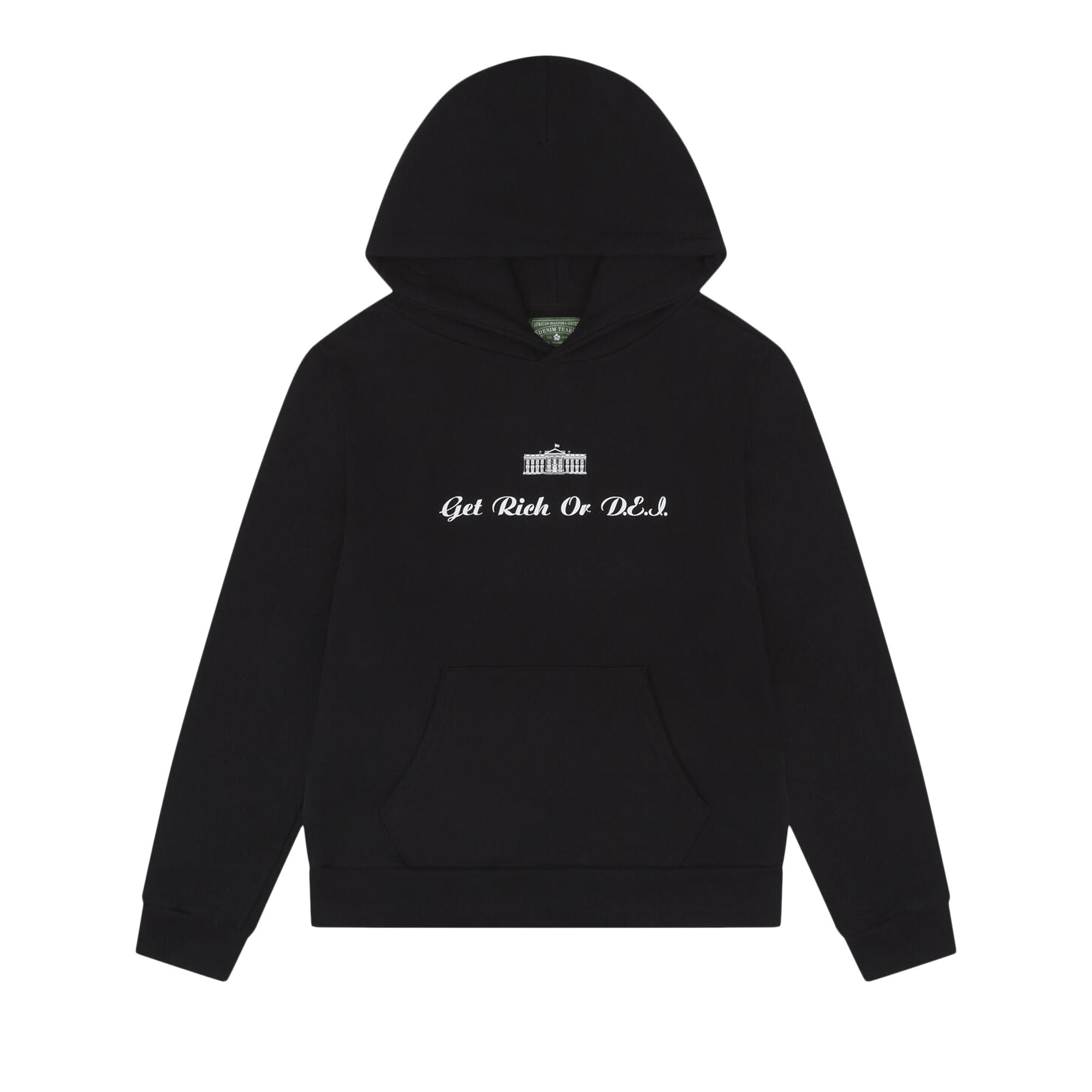 Denim Tears  Get Rich Or Dei Hoodie 'Black' 'Black'