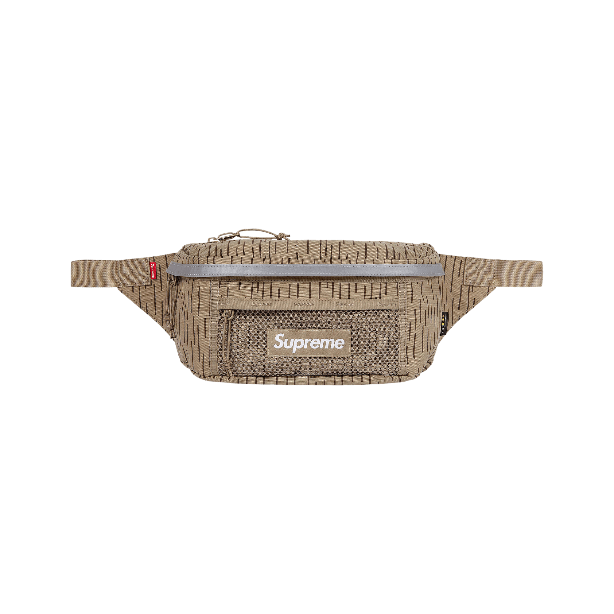 Supreme Waist Bag 'Tan Raindrop'