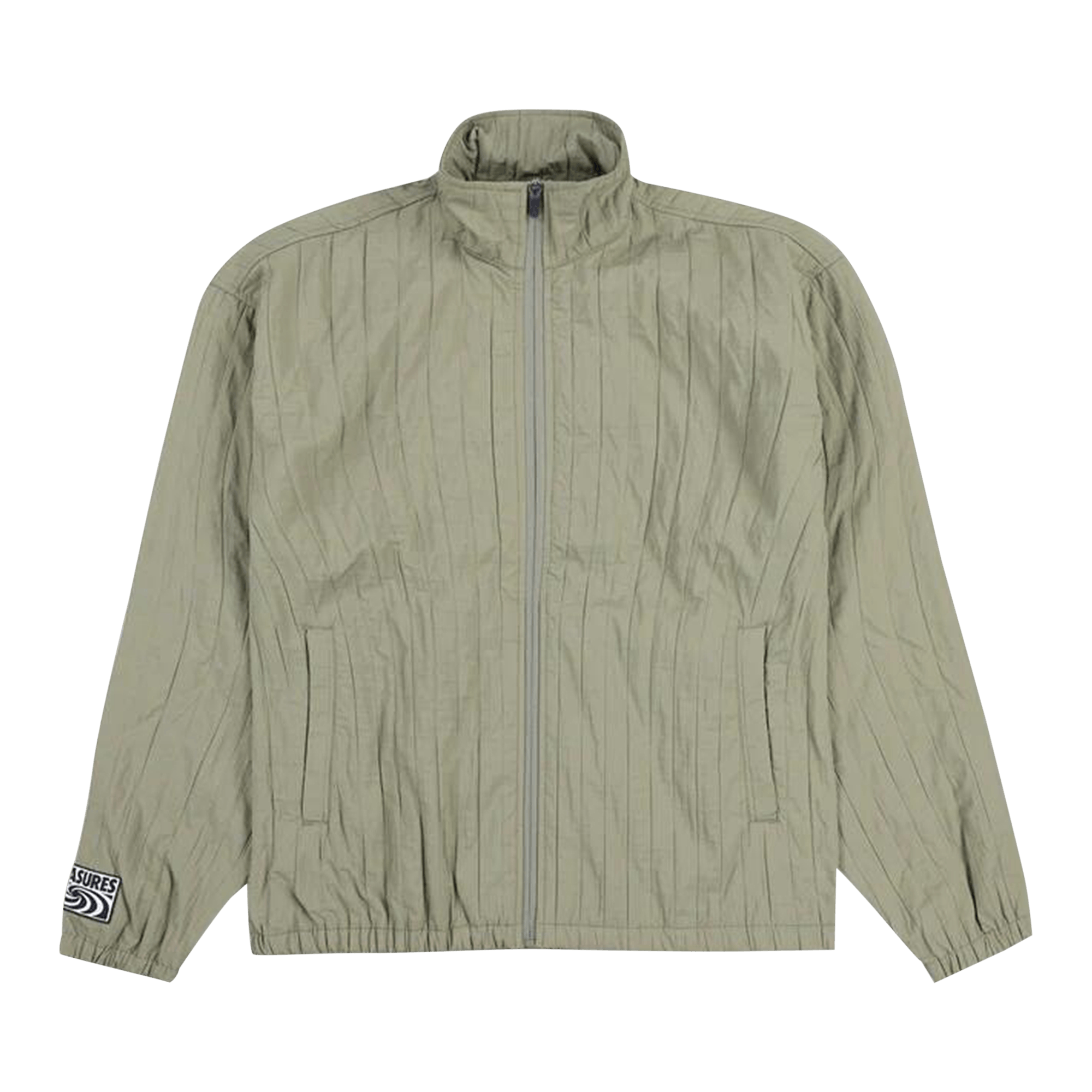 Pleasures Rescue Pleated Track Jacket 'Olive'