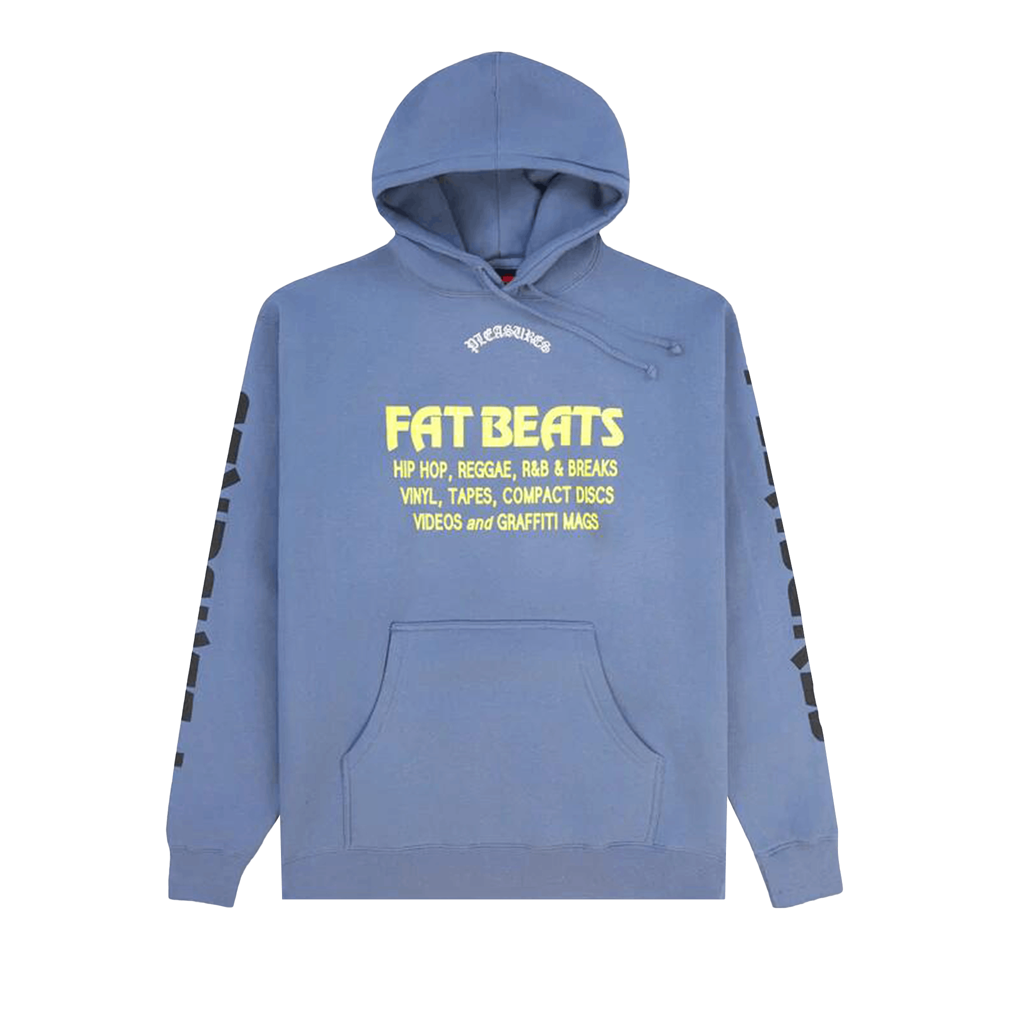 Pleasures Sections Hoodie 'Storm Blue'