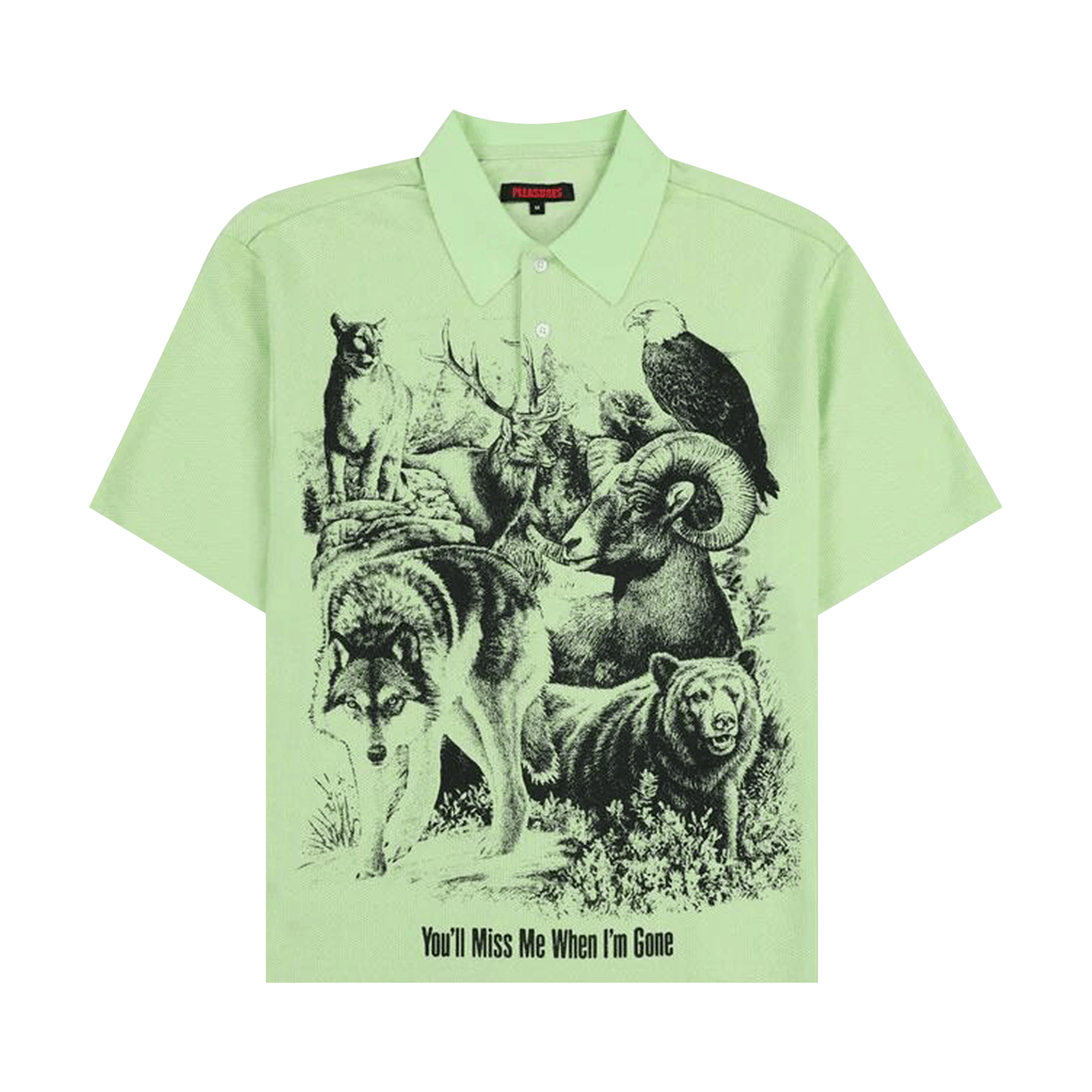 Pleasures Revival Boxy Polo 'Mint'
