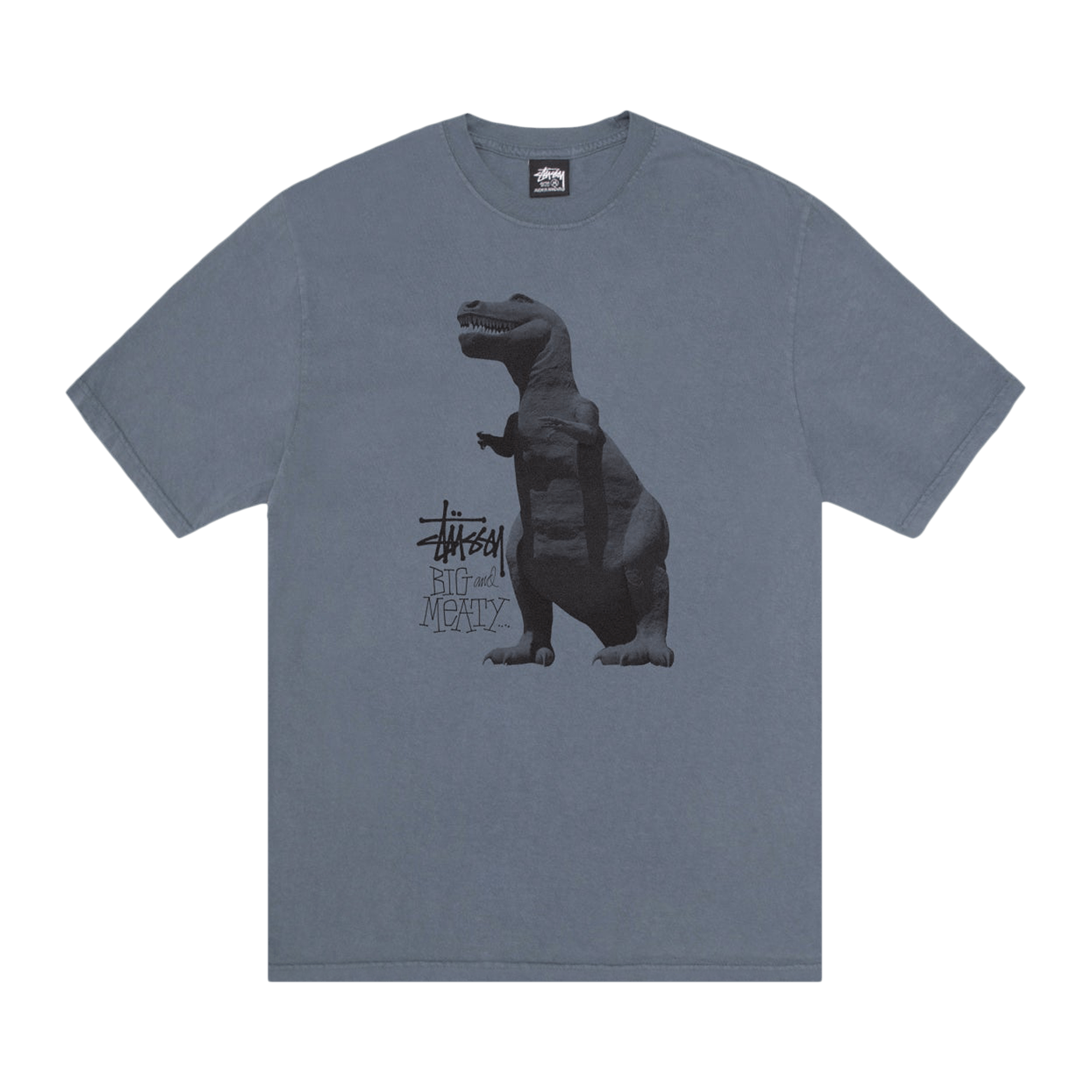 Stussy Big & Meaty Tee Pigment Dyed 'Navy'