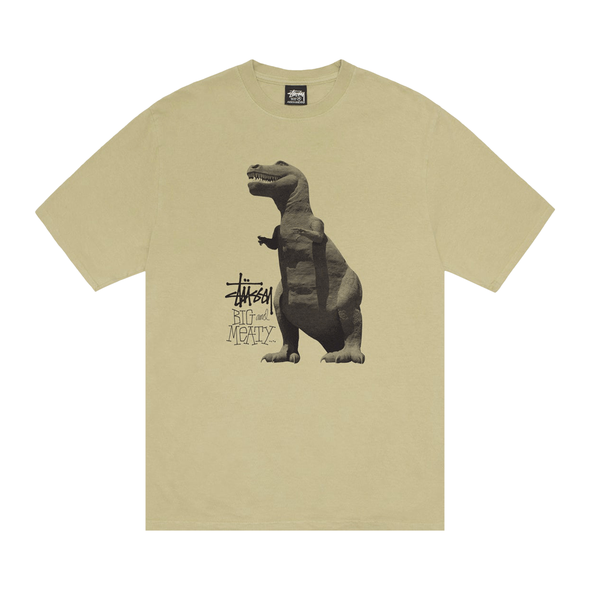Stussy Big & Meaty Tee Pigment Dyed 'Elm'