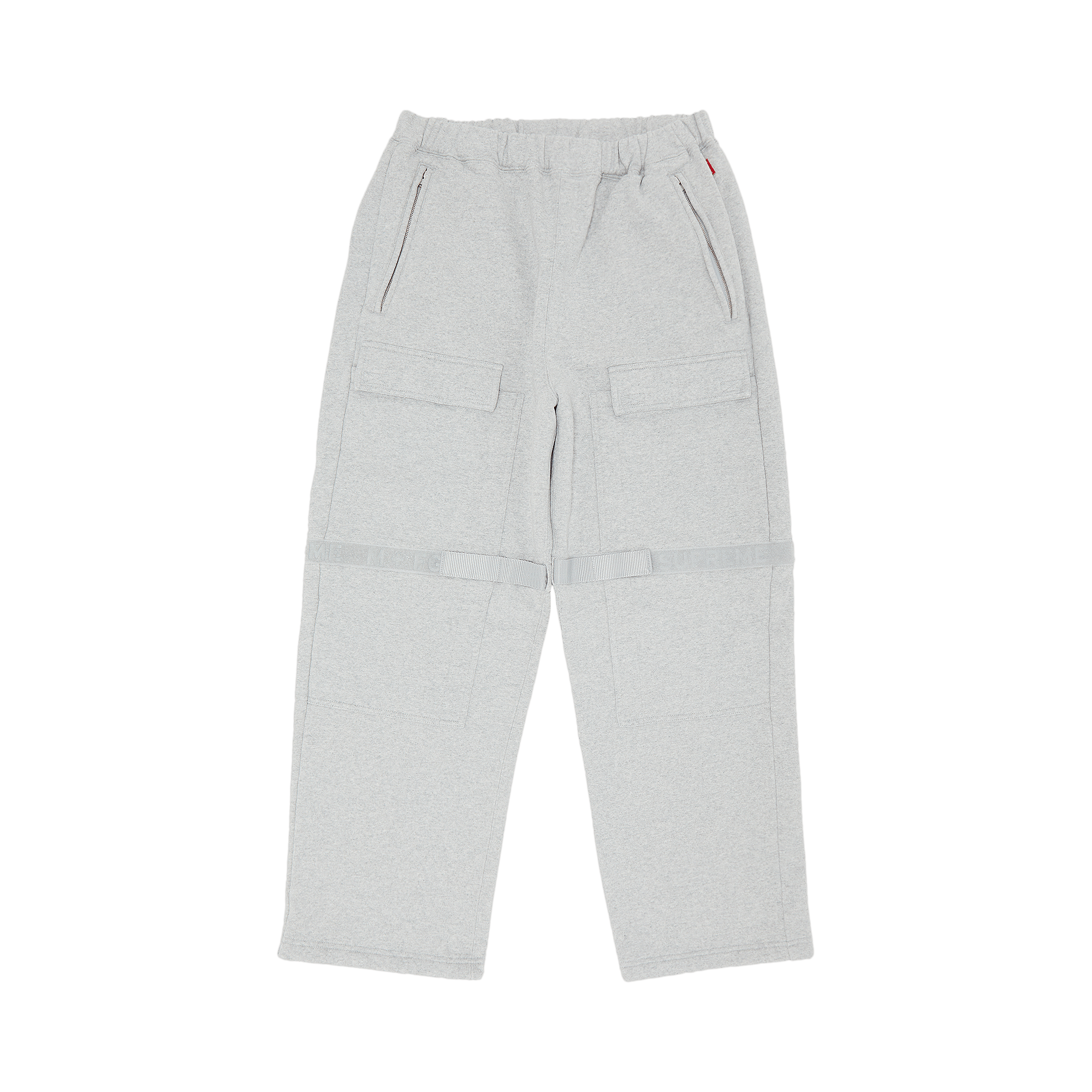 Supreme x Martithé + François Girbaud Shuttle Tape Cargo Sweatpant 'Heather Grey'