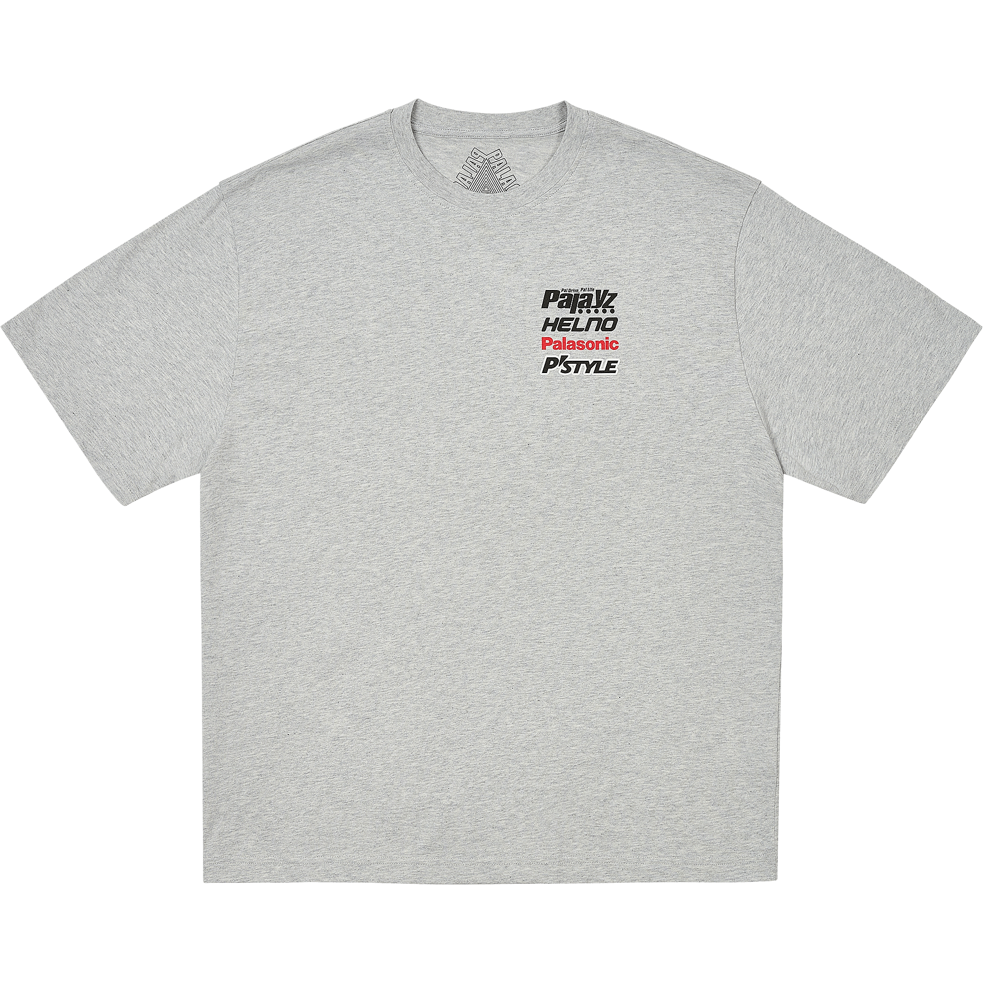 Palace Racey T-Shirt 'Grey Marl'