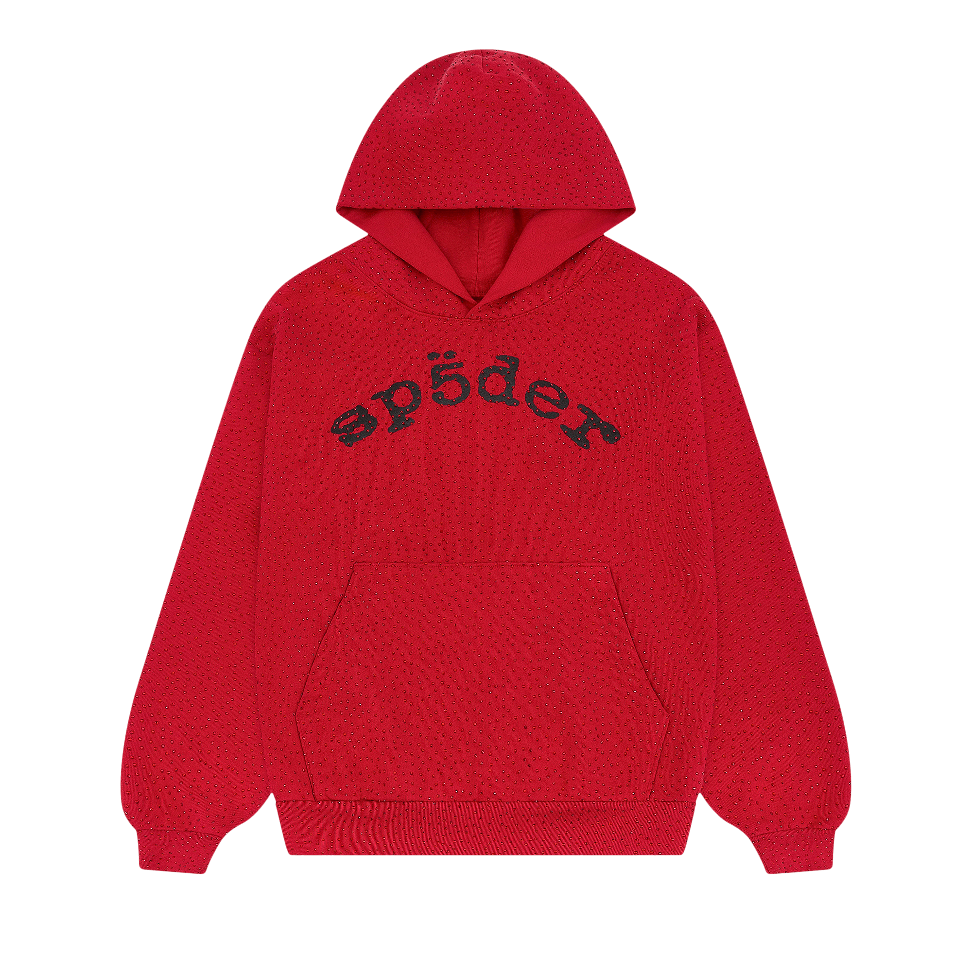Sp5der Vvs Hoodie 'Red'